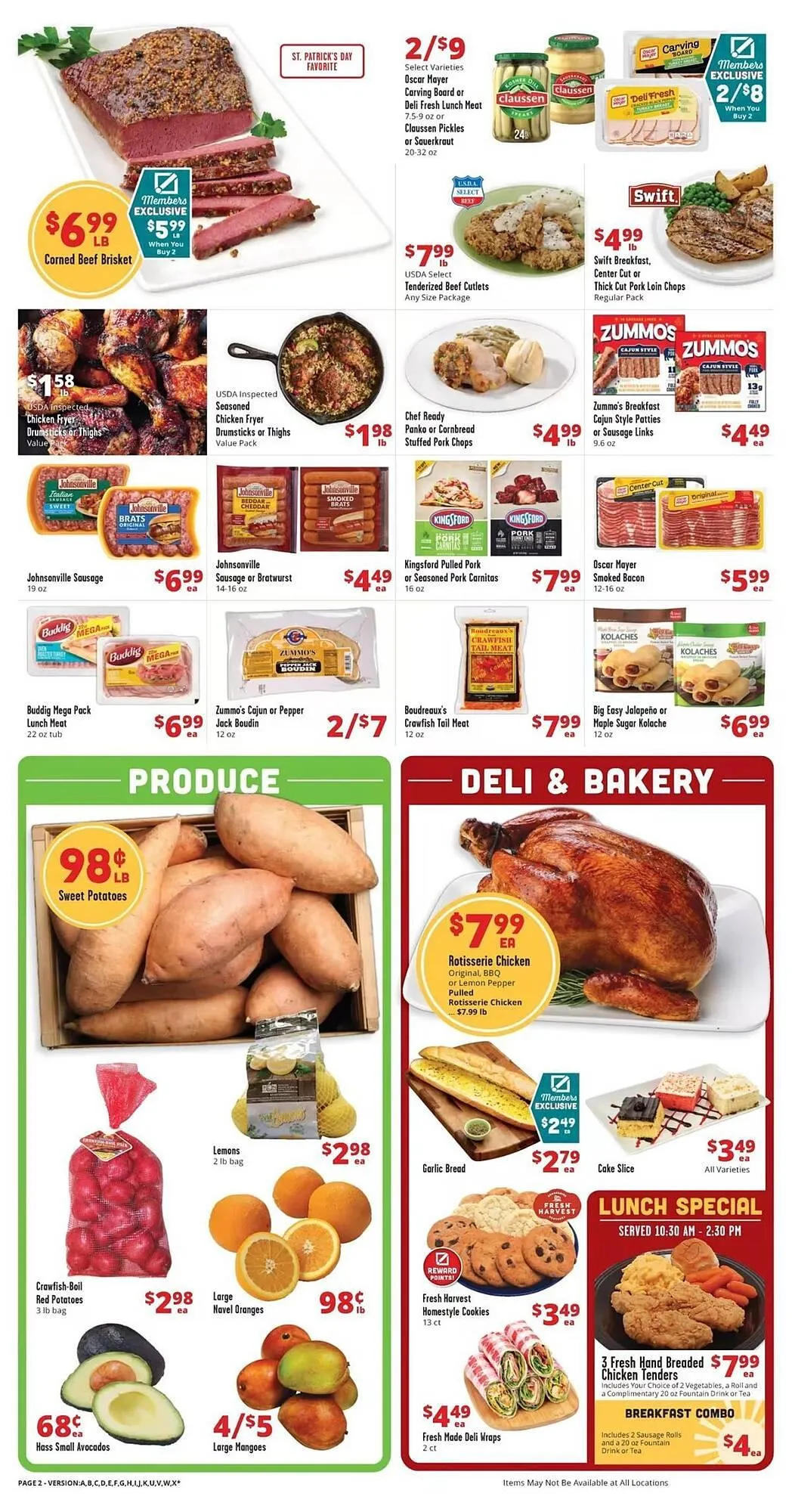 Weekly ad Brookshire Brothers weekly ad from March 11 to March 17 2026 - Page 2