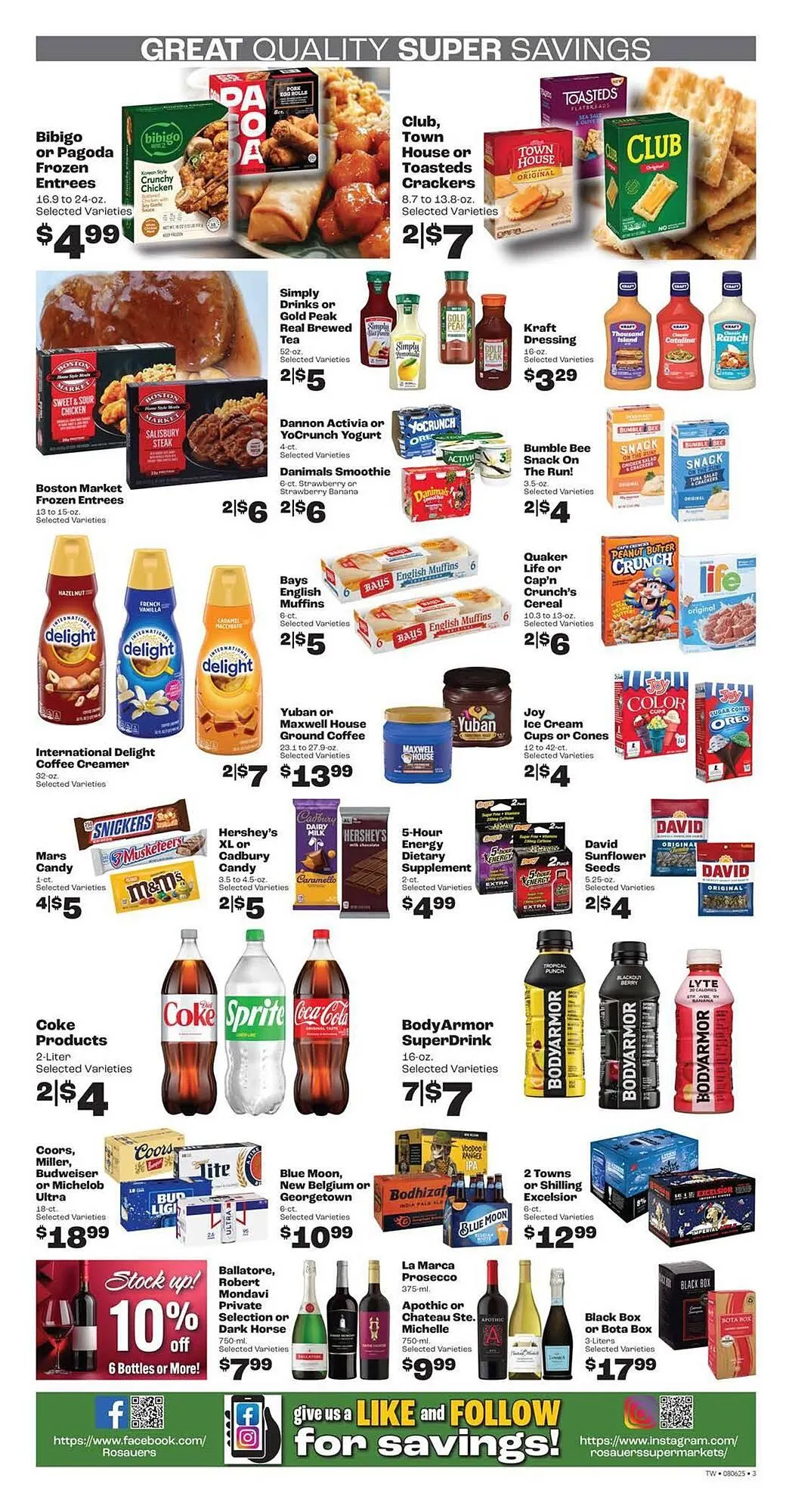 Weekly ad Rosauers Weekly Ad from August 6 to August 12 2025 - Page 3