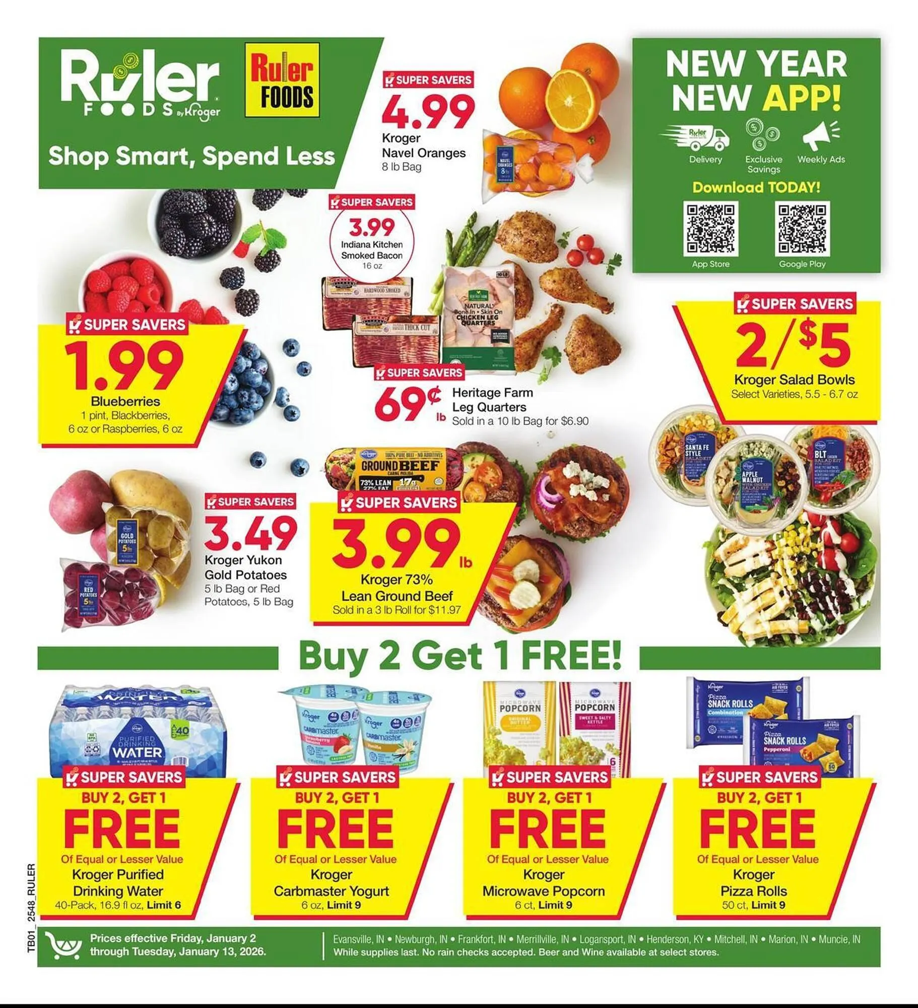 Ruler Foods weekly ad - 1