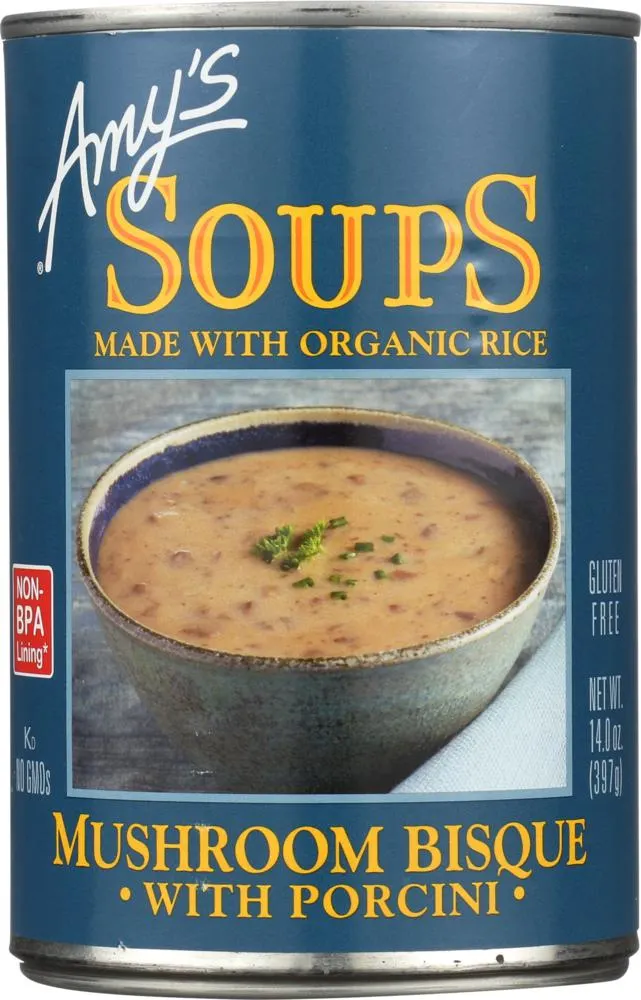 Organic Porcini Mushroom Bisque Soup