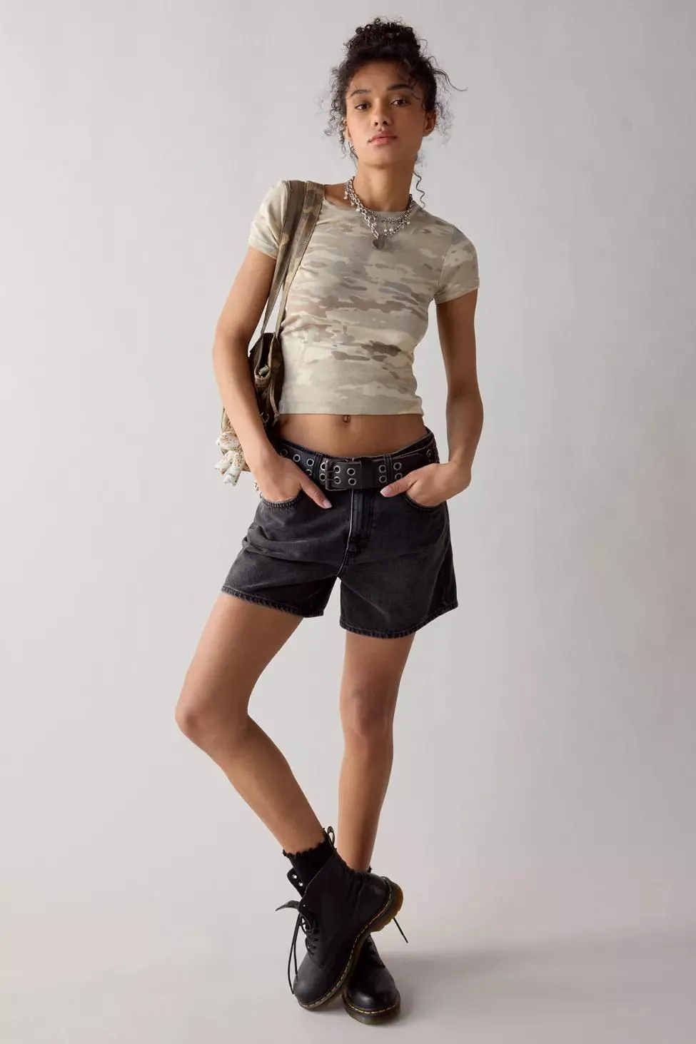 BDG Indie Mid-Rise Denim Short