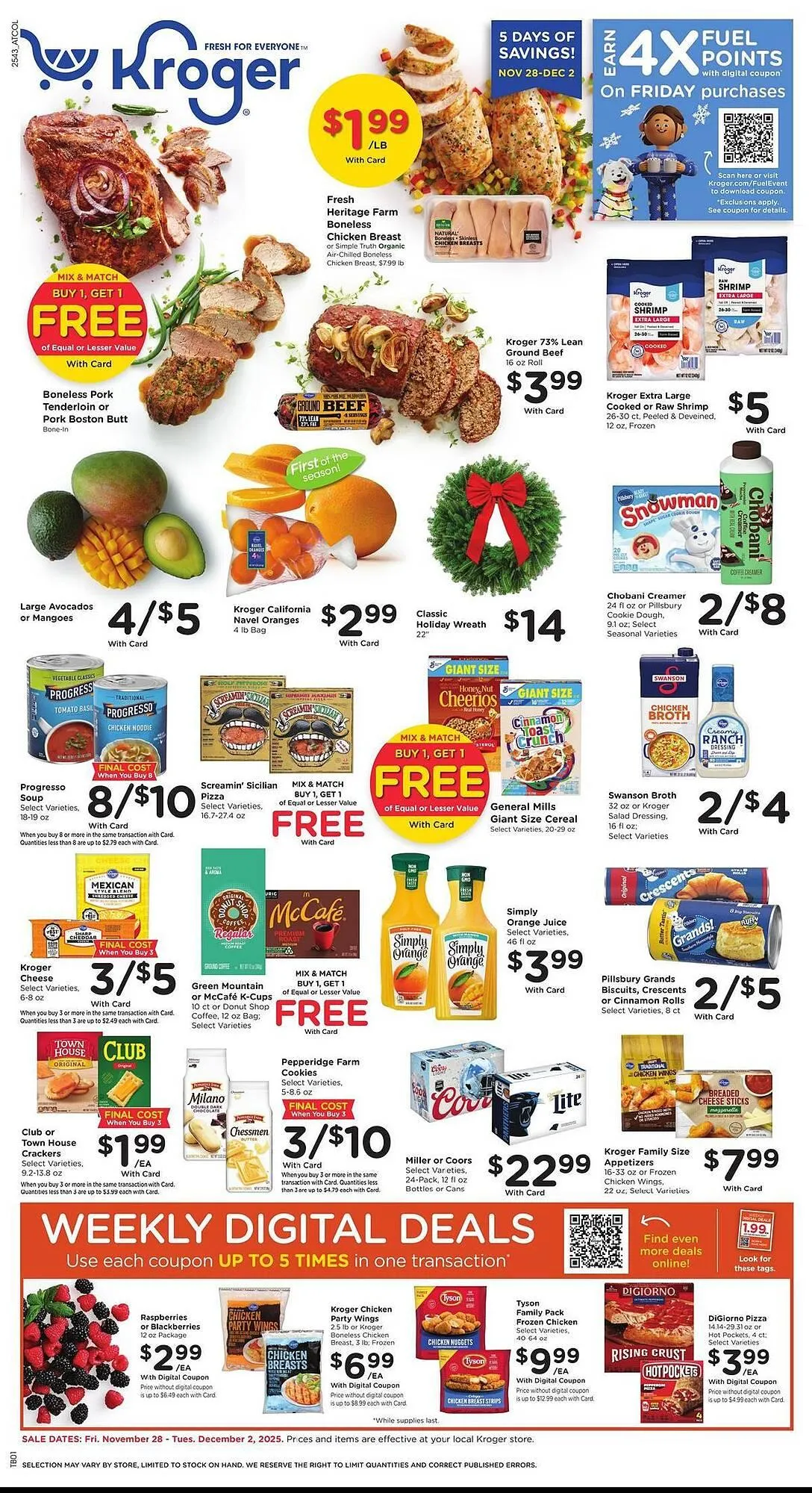 Kroger weekly ad - 1