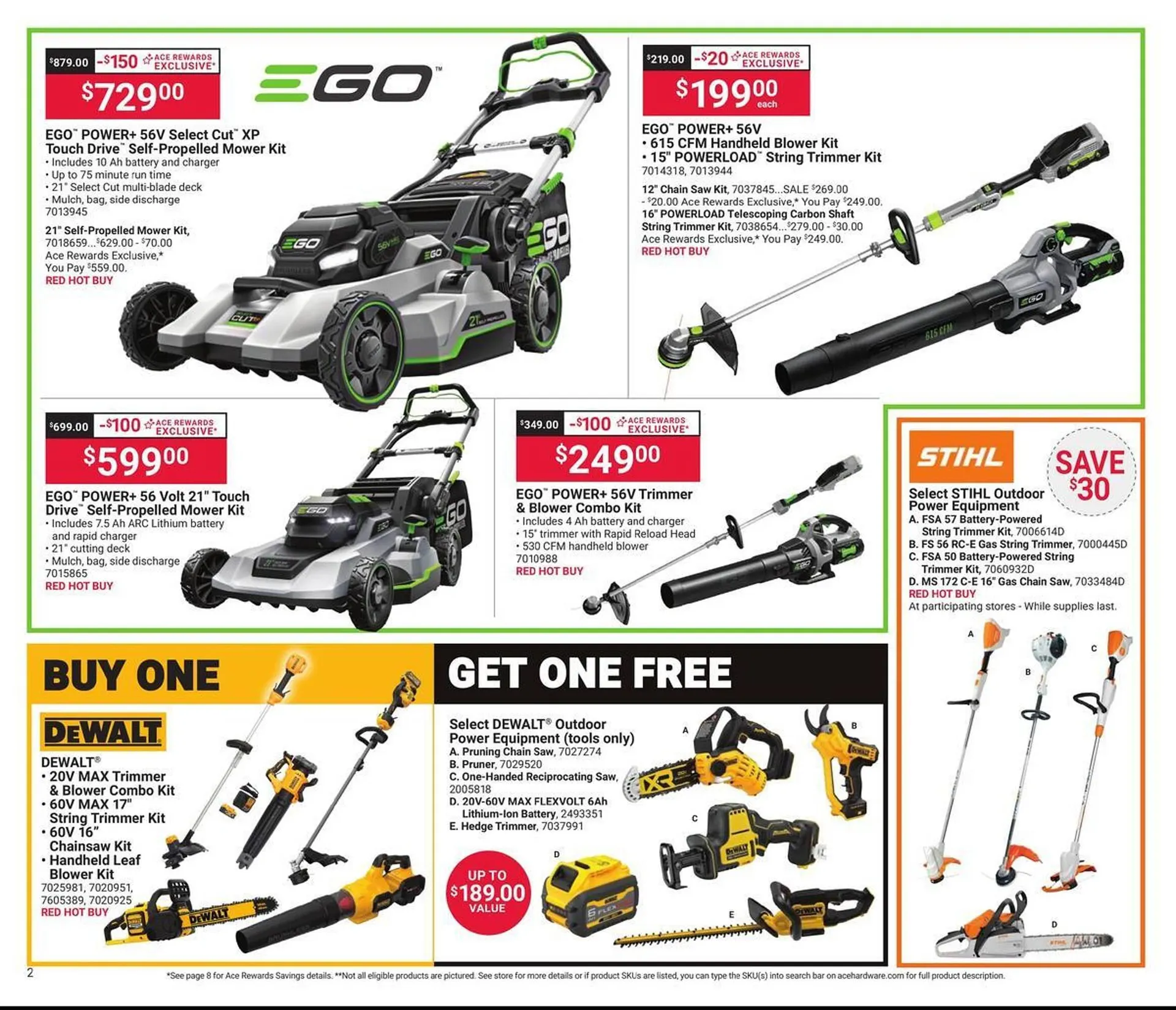 Weekly ad Ace Hardware flyer from March 1 to March 31 2026 - Page 2