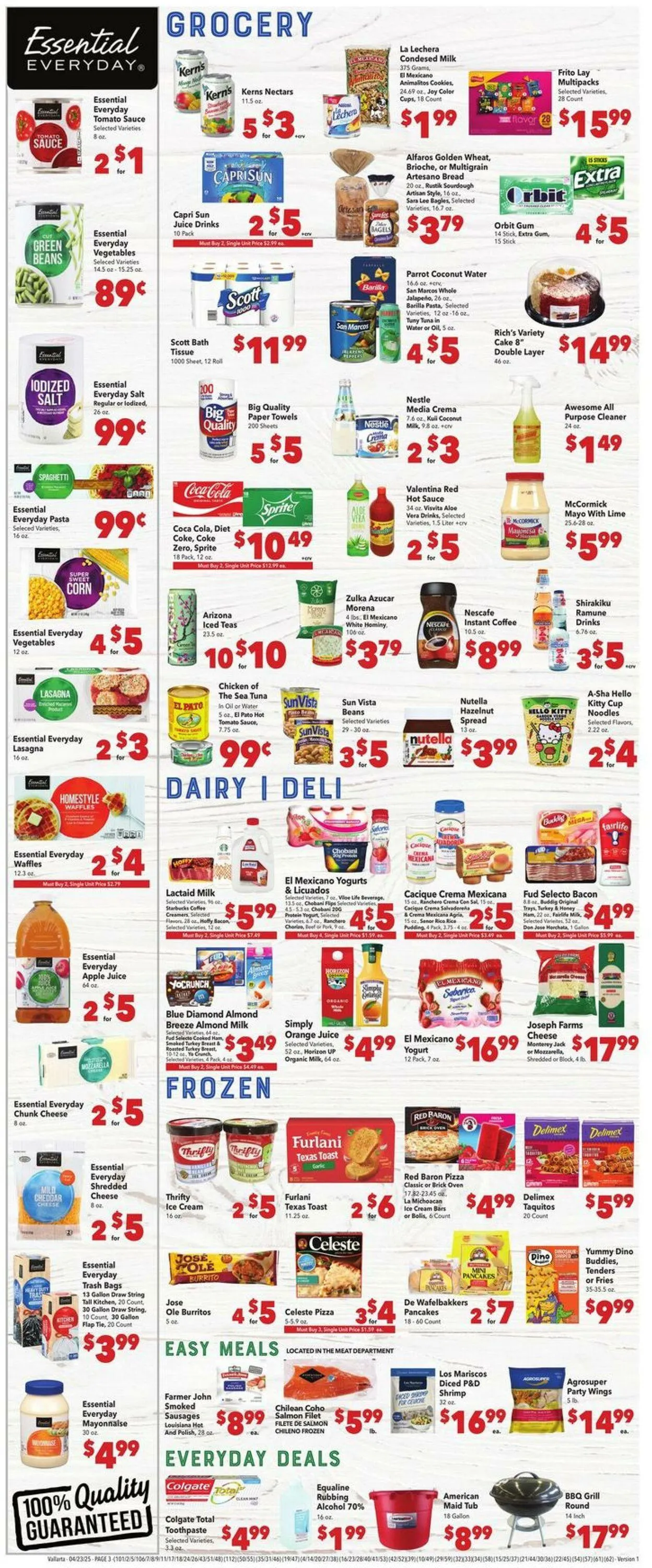 Weekly ad Vallarta from April 23 to April 29 2025 - Page 3