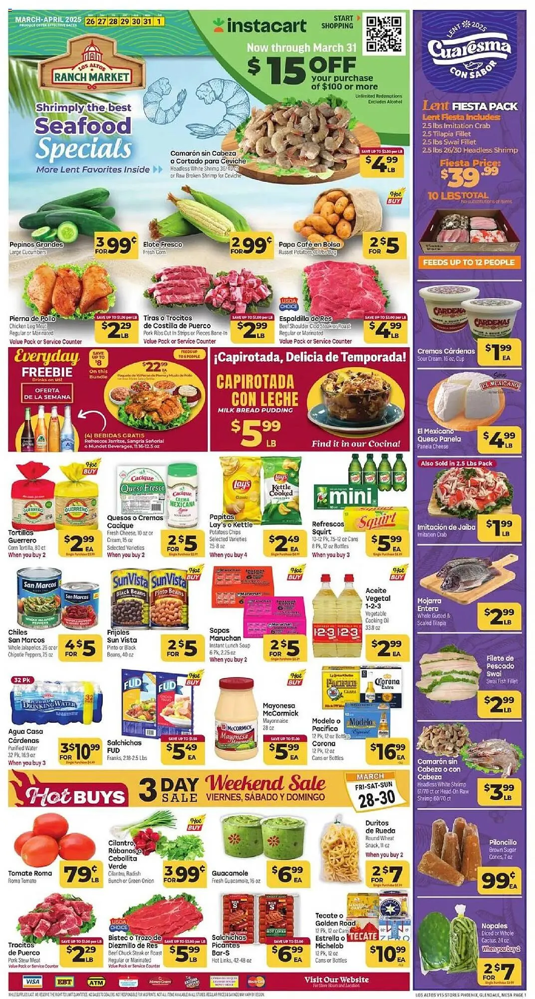 Los Altos Ranch Market Weekly Ad - 1