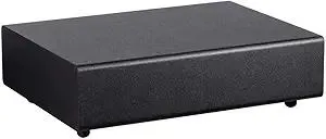 Monoprice SSW-8 Slim Powered Subwoofer - 8 Inch Woofer, 100 Watt, Low Profile, Powerful Amp, Low Pass, RCA and Speaker Level Terminal Inputs, Black