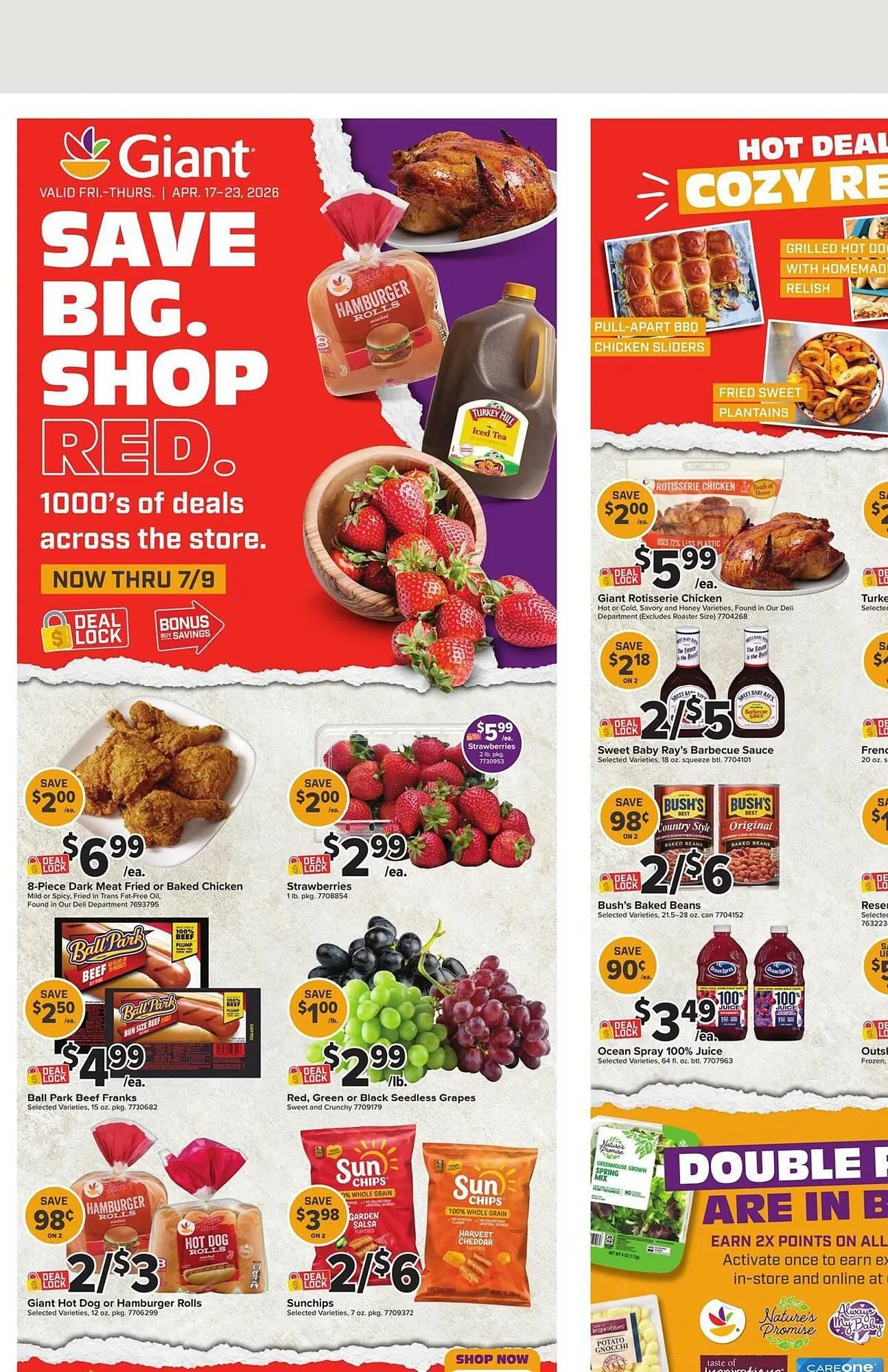 Giant Food weekly ad - 1