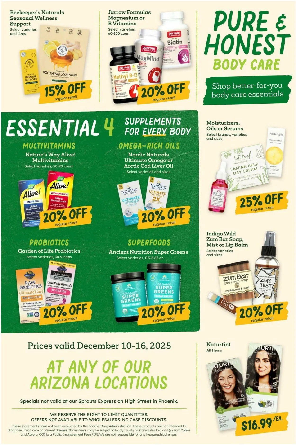 Weekly ad Sprouts Current weekly ad from December 10 to December 16 2025 - Page 12