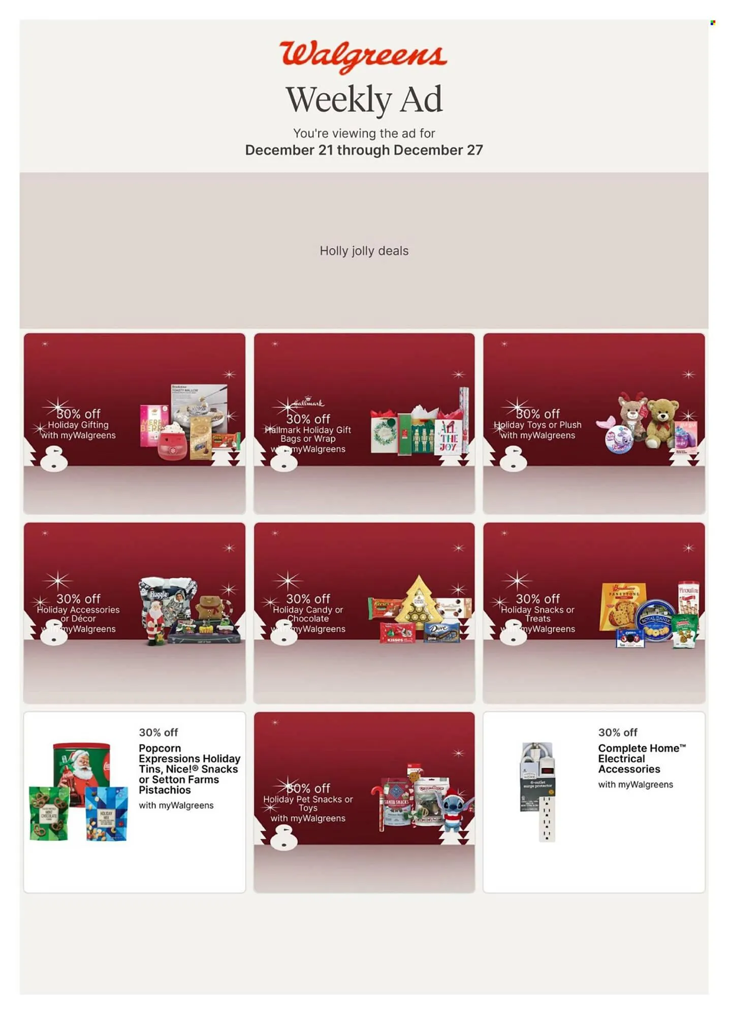 Weekly ad Walgreens weekly ad from December 21 to December 27 2025 - Page 1