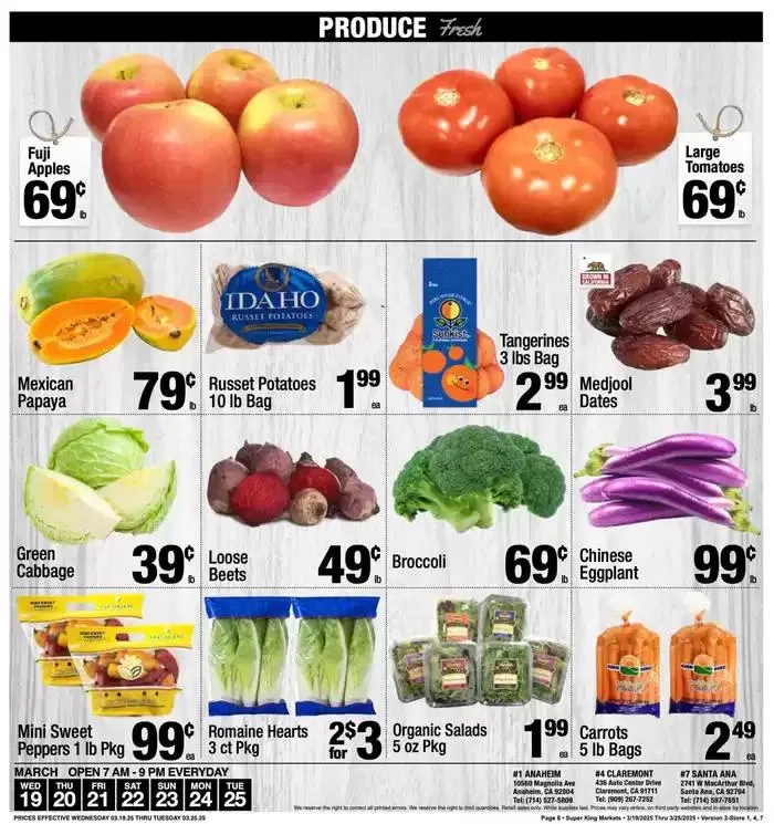 Weekly ad Weekly add Super King Markets from March 19 to March 25 2025 - Page 8