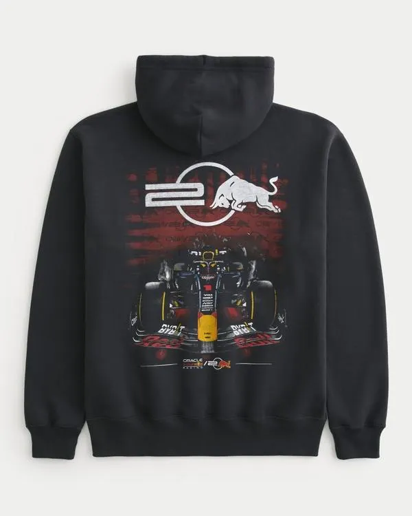 Relaxed Oracle Red Bull Racing Graphic Hoodie