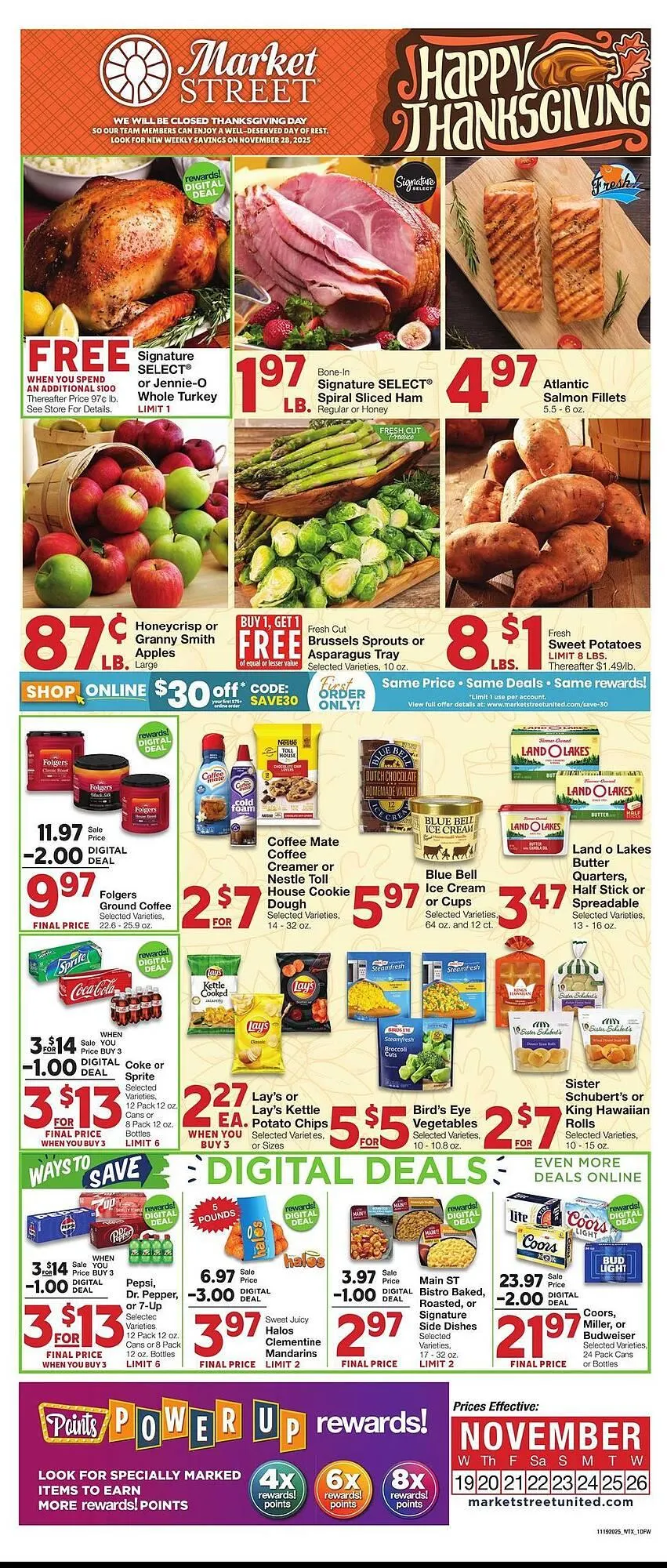Weekly ad Market Street weekly ad from November 19 to November 26 2025 - Page 1