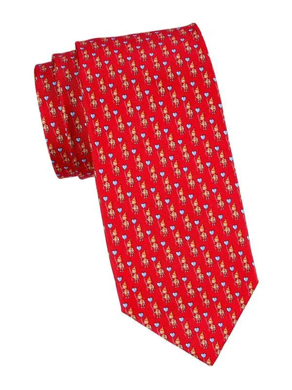Pattern Silk Tie