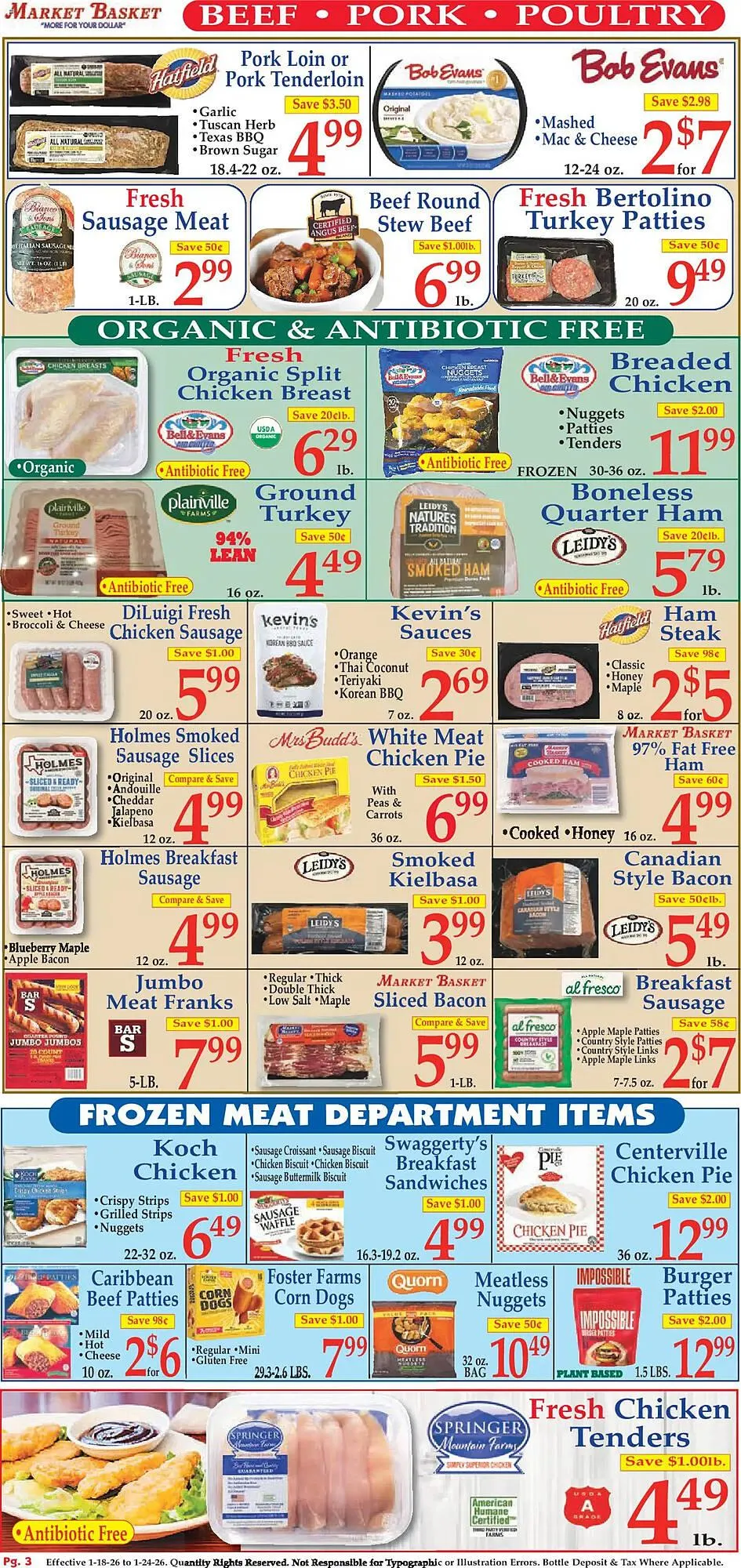 Weekly ad Market Basket weekly ad from January 18 to January 24 2026 - Page 3