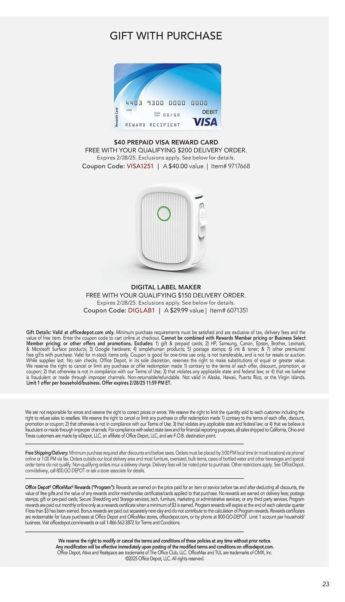 Weekly ad Office Depot Weekly Ad from May 7 to May 13 2025 - Page 23