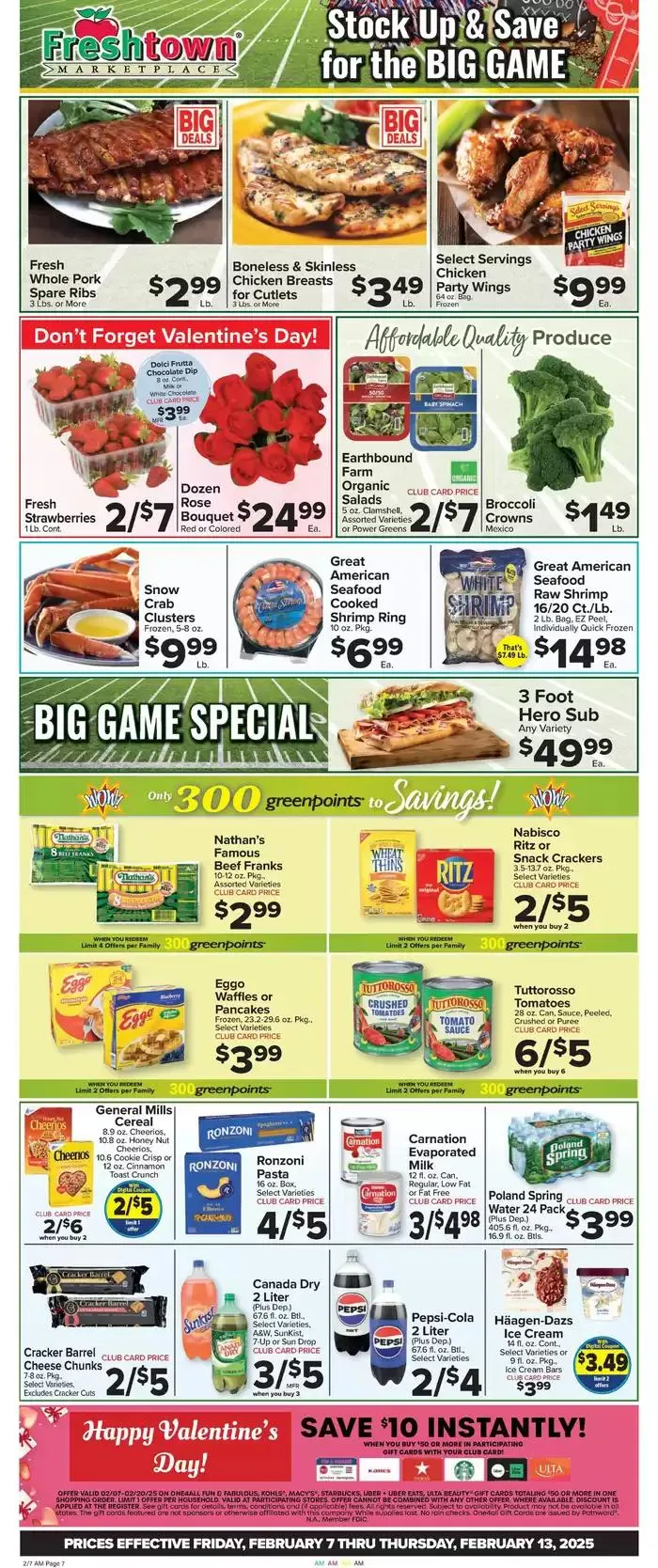 Weekly ad Great offer for all customers from February 7 to February 13 2025 - Page 1