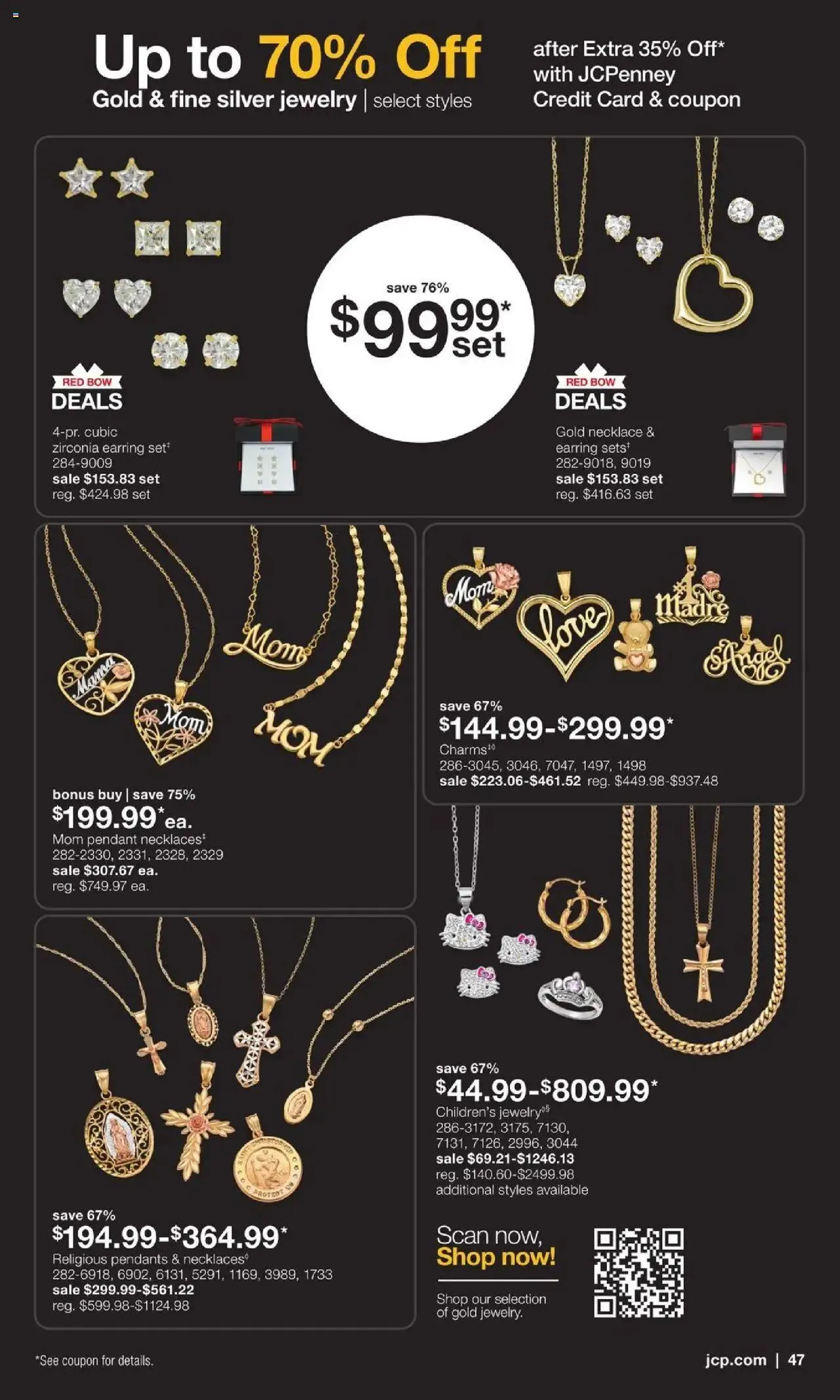 Weekly ad JCPenney Mother’s Day Jewelry Sale from April 10 to May 14 2025 - Page 45