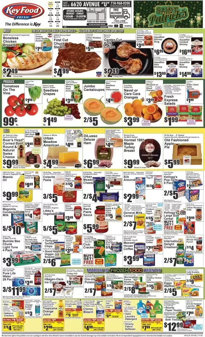Weekly ad Our best deals for you from March 14 to March 20 2025 - Page 1
