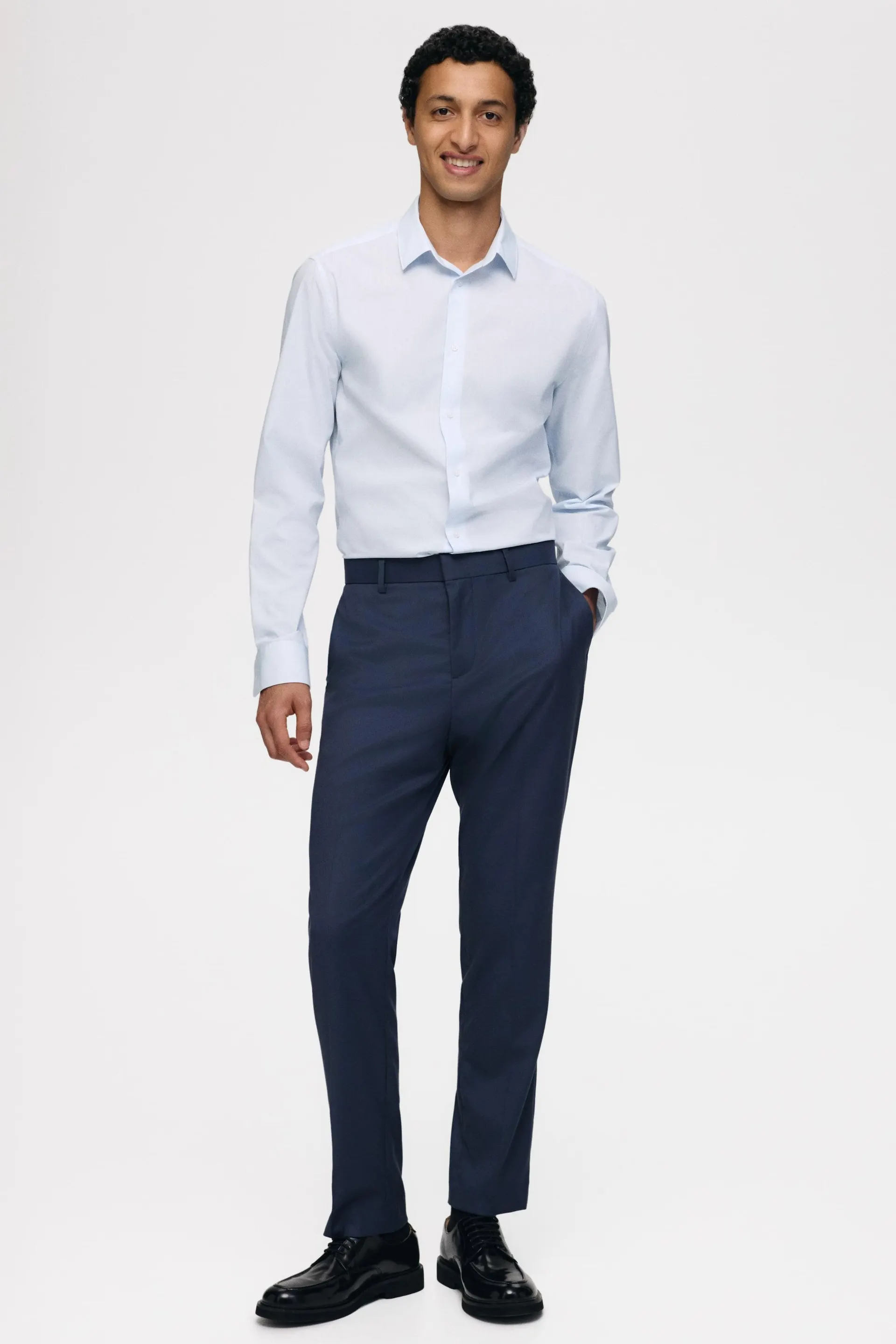 Slim Fit Easy-iron Shirt