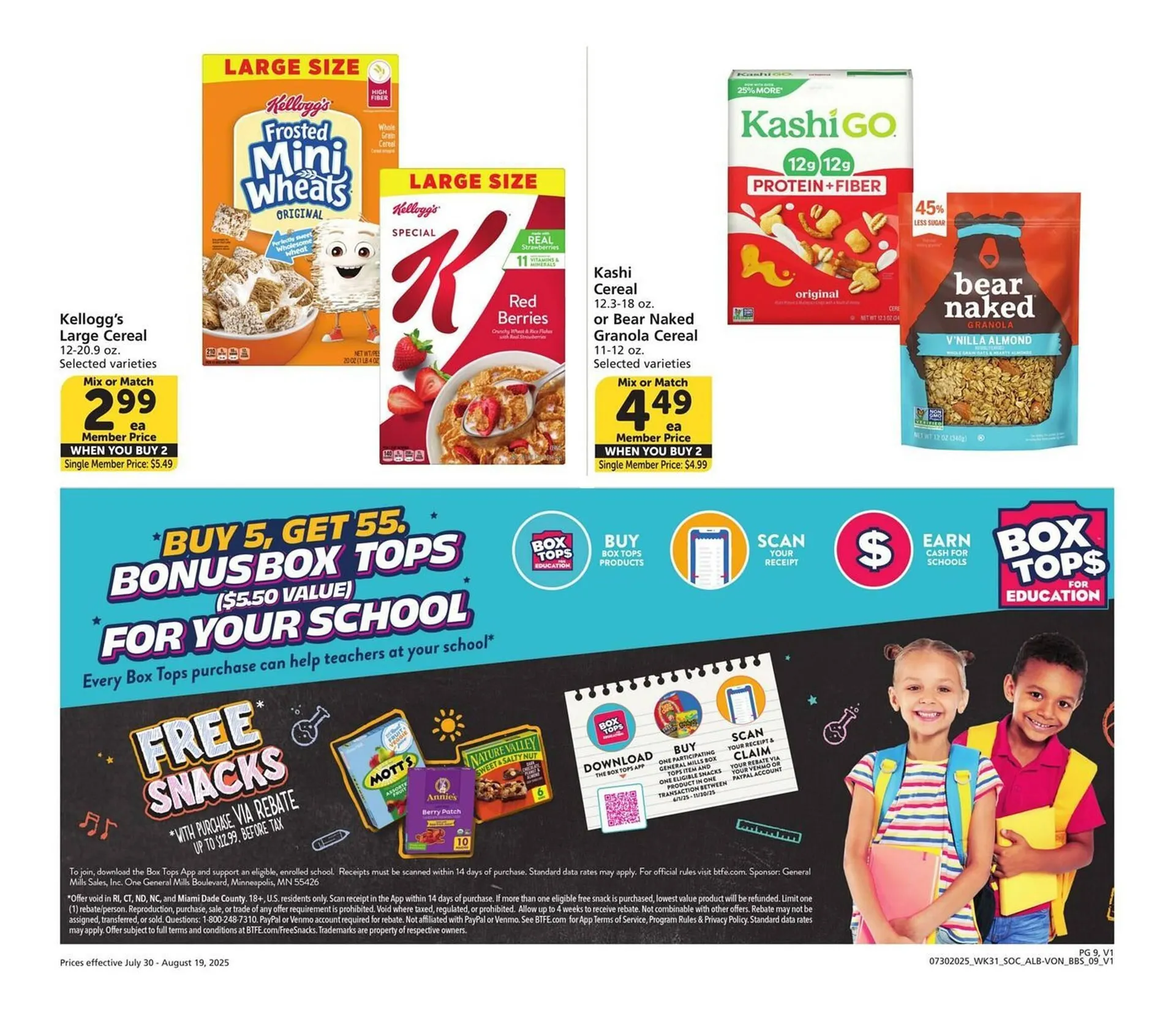 Weekly ad Albertsons Weekly Ad from July 30 to August 19 2025 - Page 9