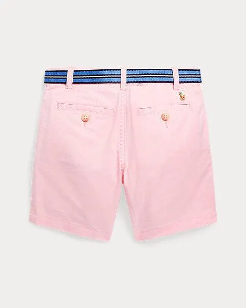 Straight Fit Cotton Oxford Short