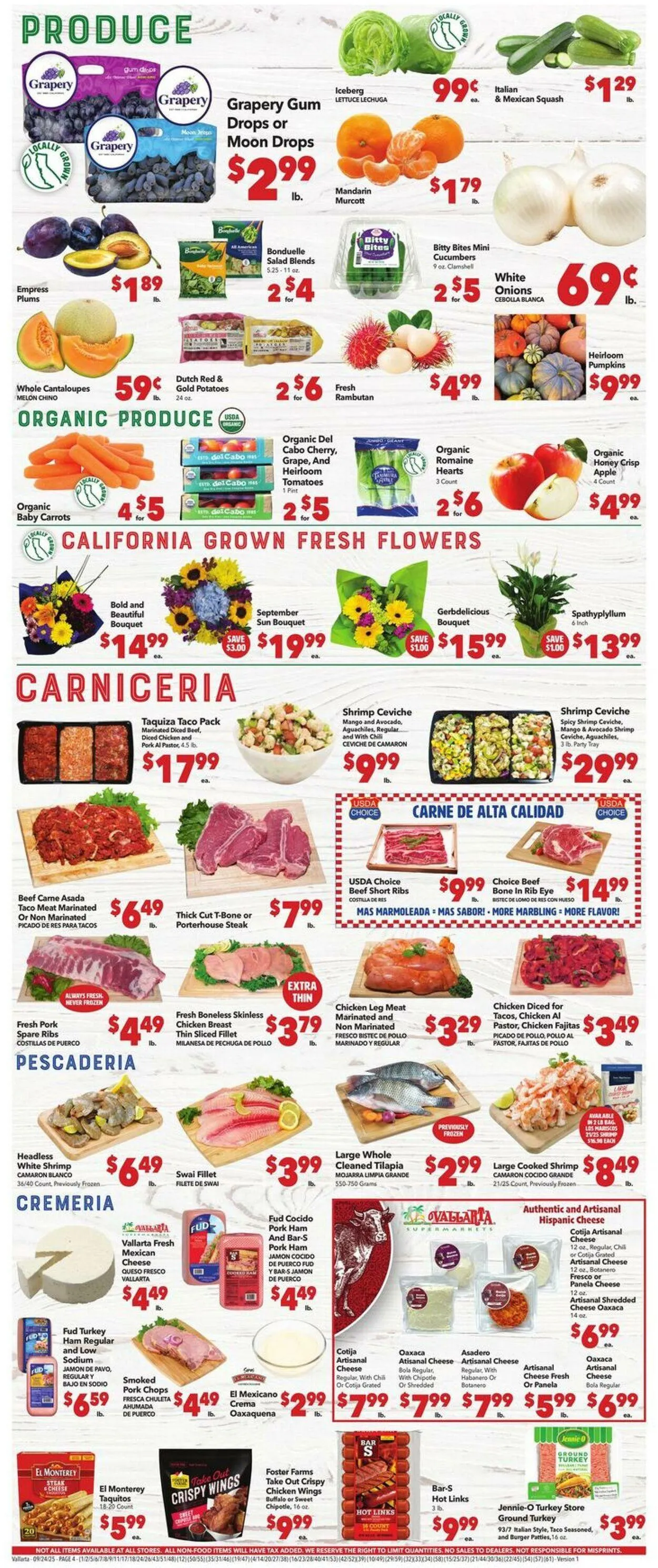 Weekly ad Vallarta from September 24 to October 1 2025 - Page 4