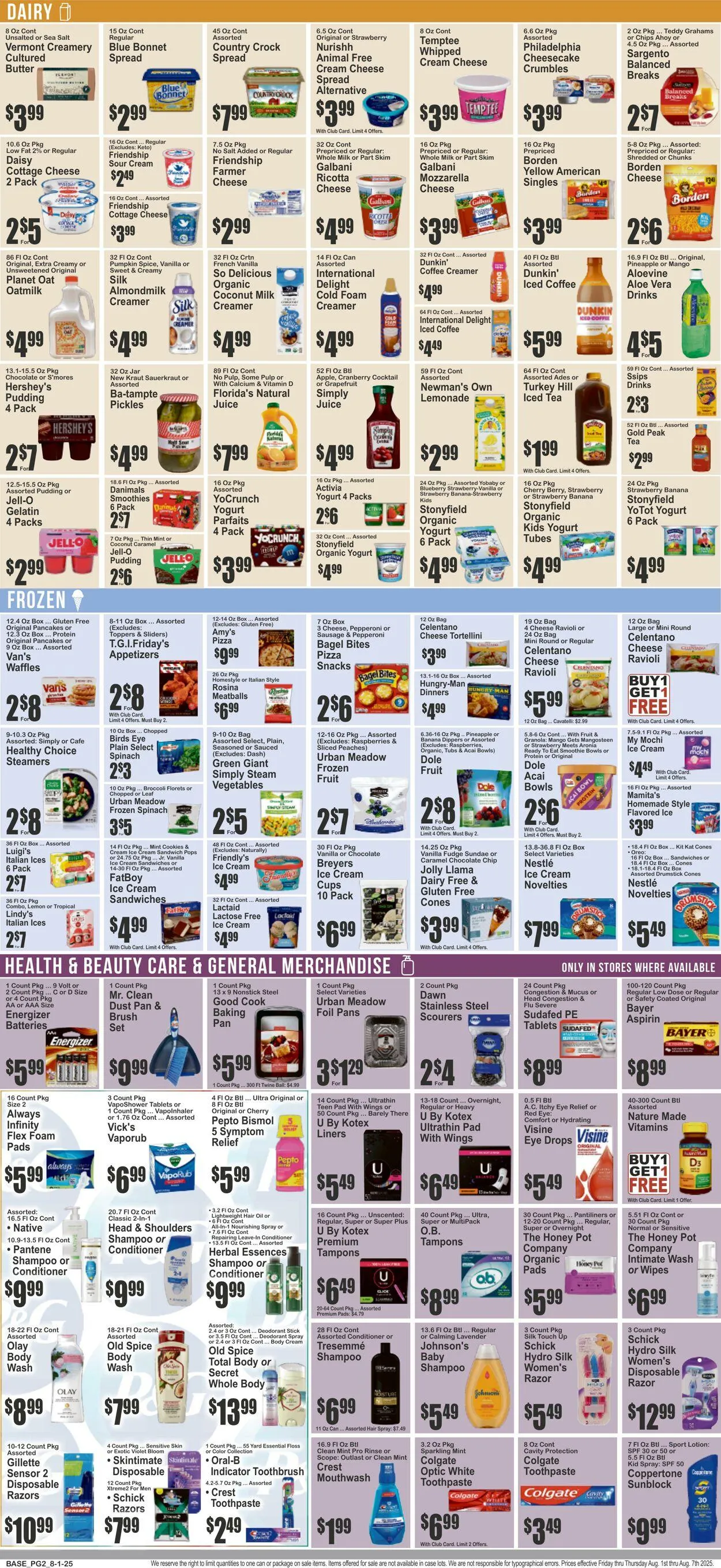 Weekly ad Key Food Current weekly ad from August 1 to August 7 2025 - Page 3