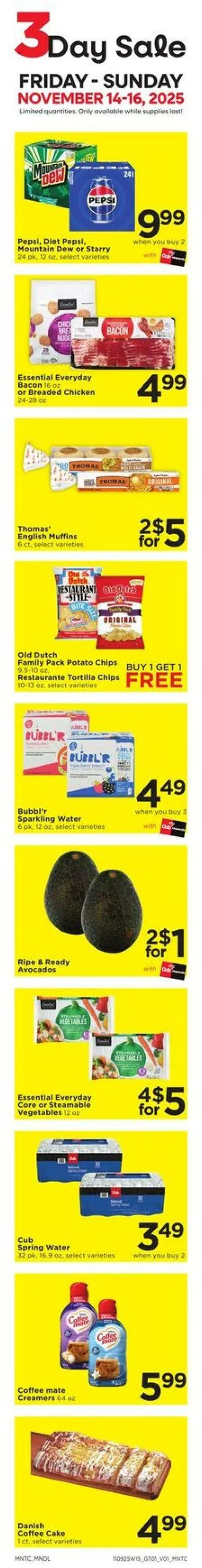 Weekly ad Cub Foods Current weekly ad from November 9 to November 17 2025 - Page 3