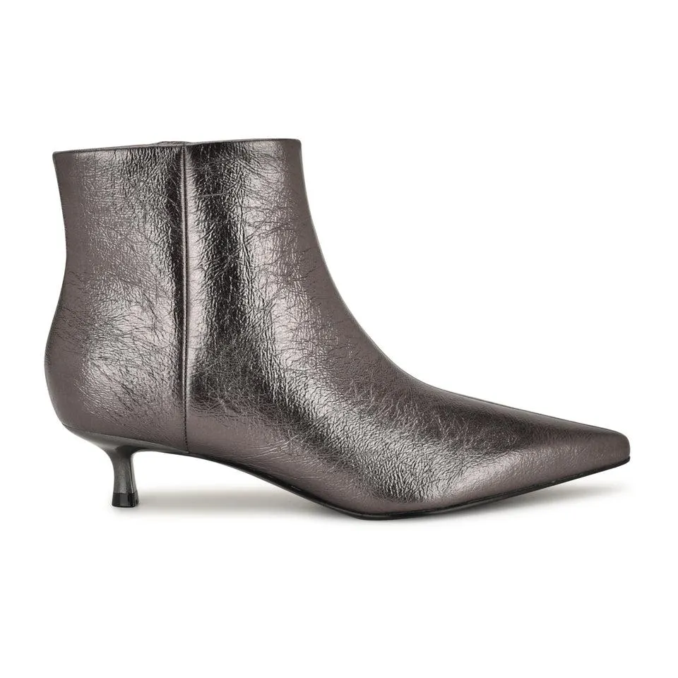 Turrel Kitten Heel Ankle Booties