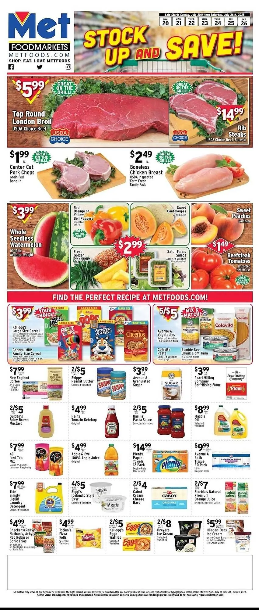 Met Foodmarkets Weekly Ad - 1