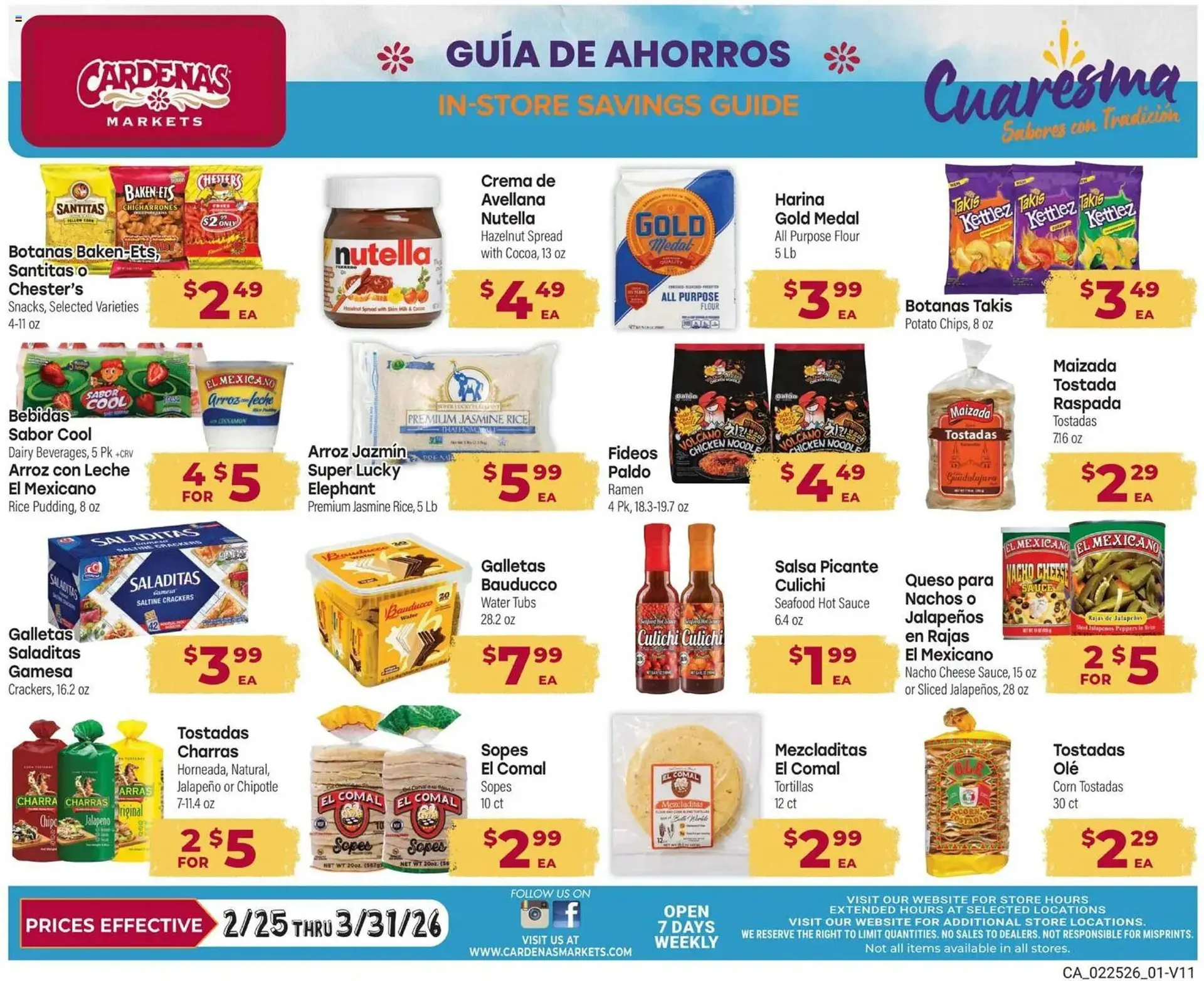 Weekly ad Cardenas weekly ad from February 25 to April 1 2026 - Page 1