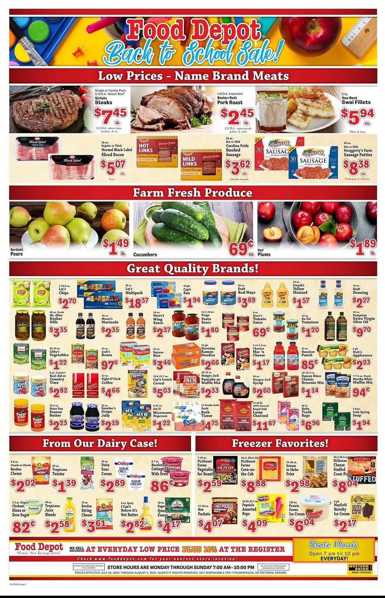 Weekly ad Food Depot Weekly Ad from July 28 to August 4 2025 - Page 2