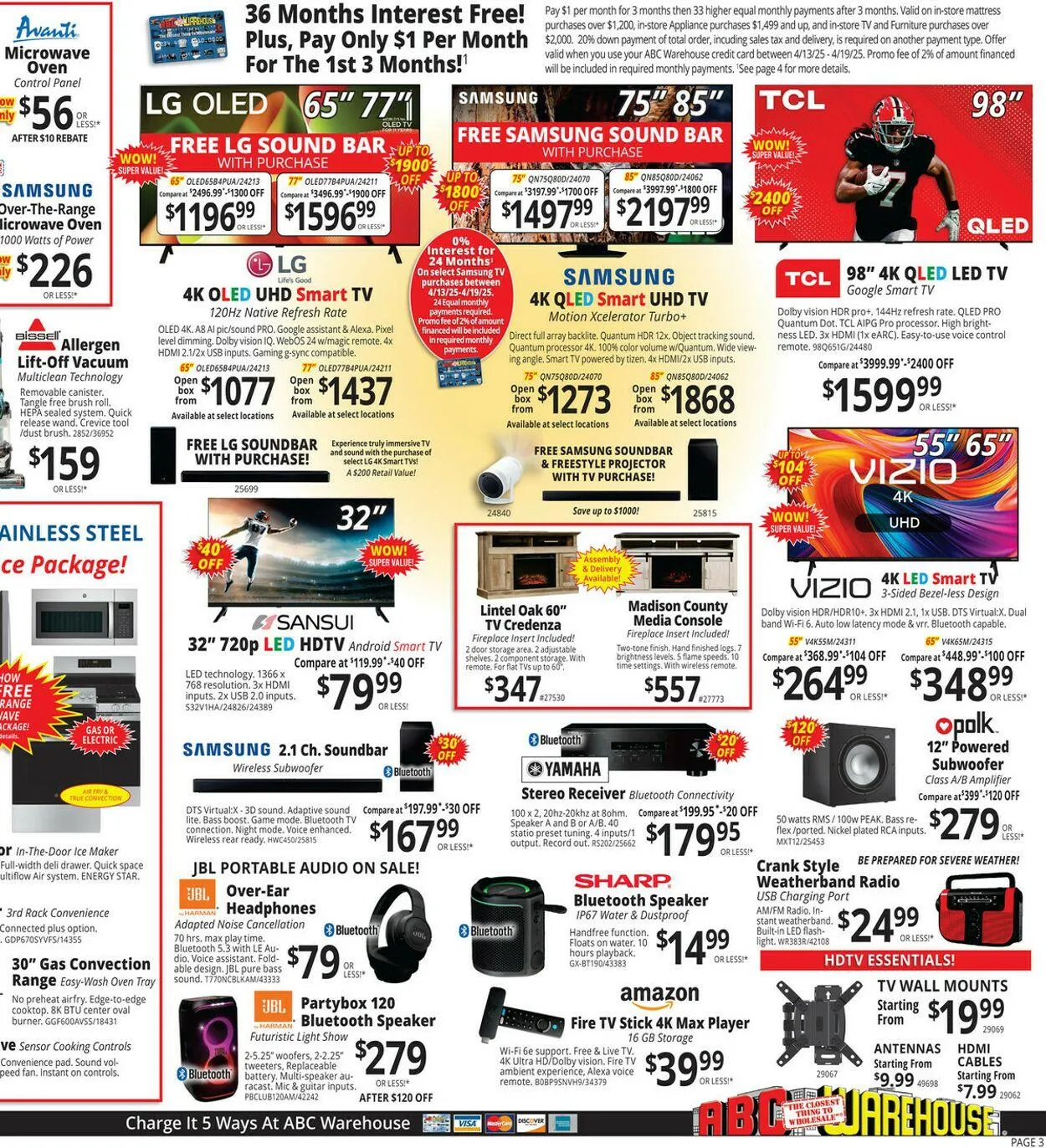 Weekly ad ABC Warehouse Current weekly ad from April 13 to April 19 2025 - Page 3