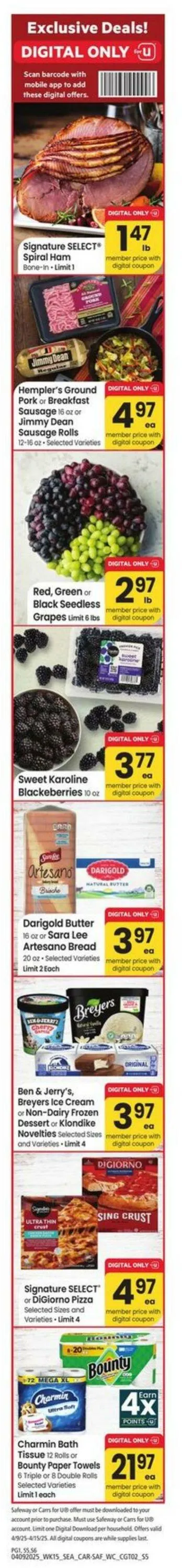 Weekly ad Carrs from April 9 to April 15 2025 - Page 2