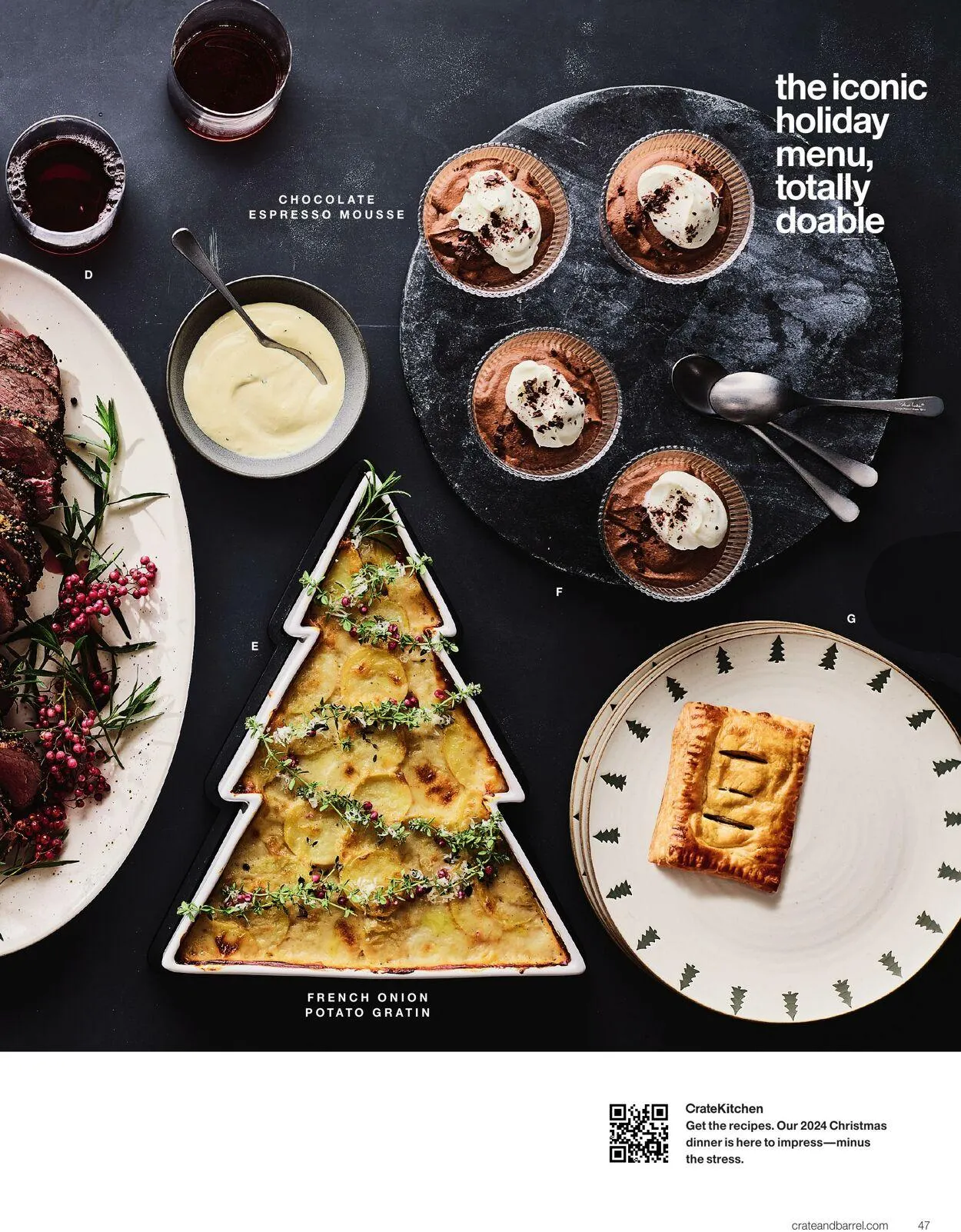 Weekly ad Crate & Barrel from November 4 to January 1 2025 - Page 47