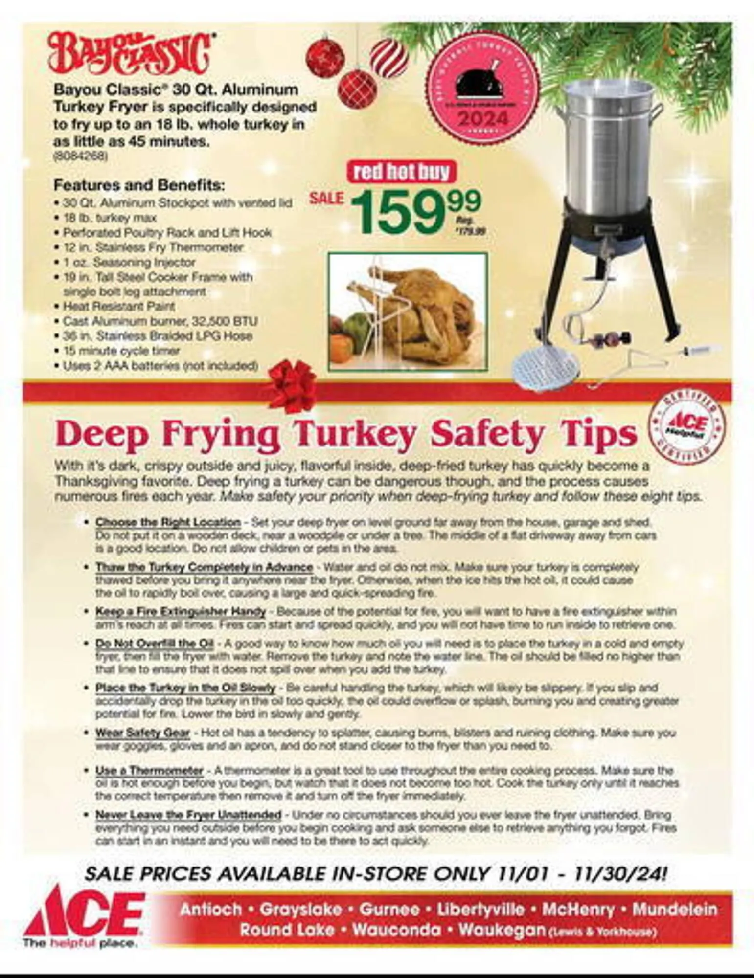 Weekly ad Ace Hardware Weekly Ad from November 1 to November 30 2024 - Page 2
