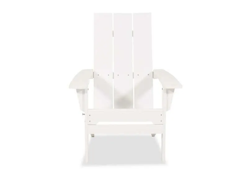 Key West White Adirondack Chair
