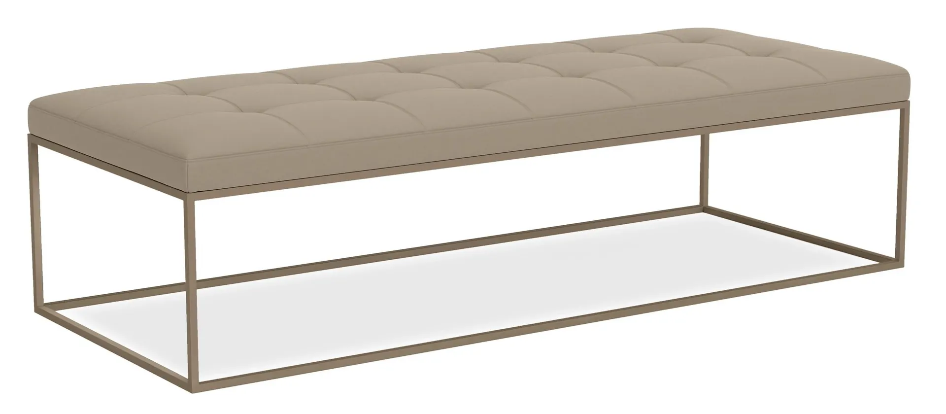 Tyne 60w 24d 16h Bench in Vance Asphalt with Mineral Legs
