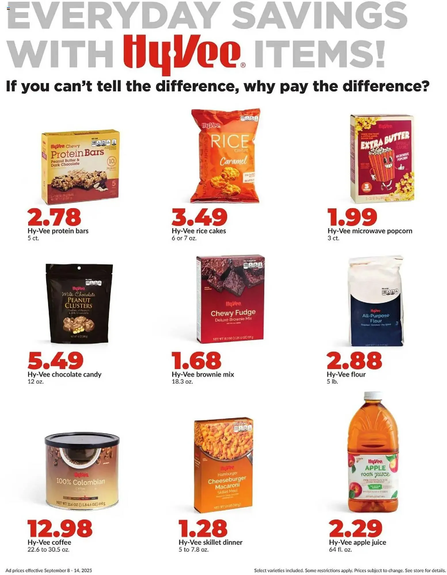 Weekly ad Hy-Vee weekly ad from September 8 to September 16 2025 - Page 14