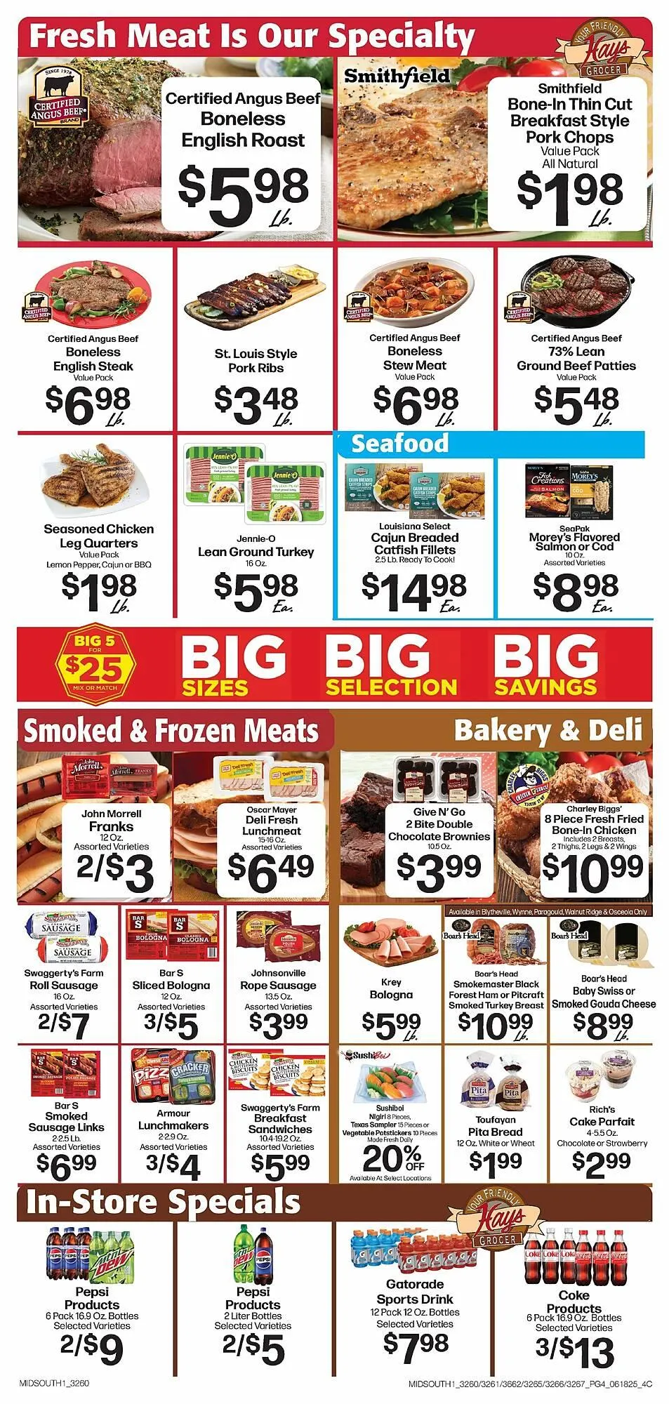 Weekly ad Hays Supermarket Weekly Ad from June 18 to June 24 2025 - Page 4