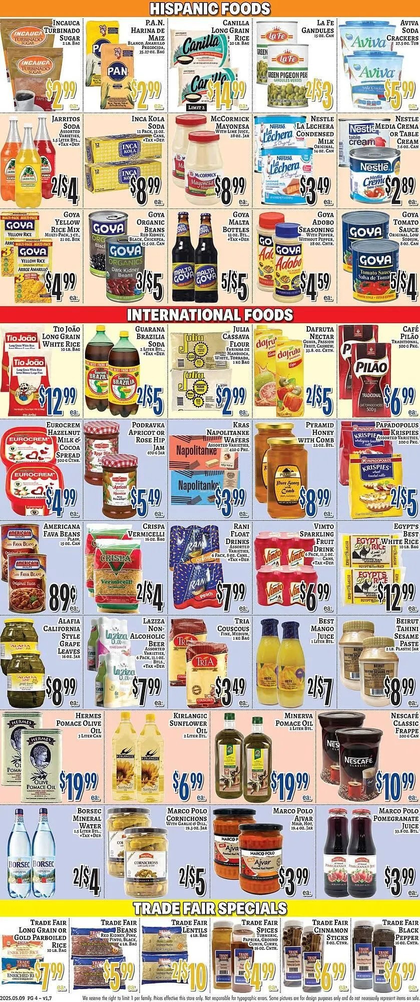 Weekly ad Trade Fair Supermarket Weekly Ad from May 9 to May 15 2025 - Page 4