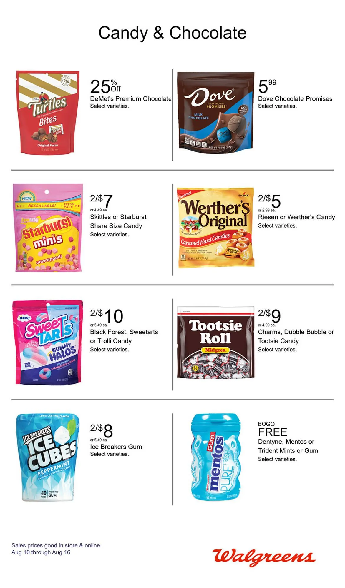Weekly ad Walgreens Weekly Ad from August 10 to August 16 2025 - Page 50
