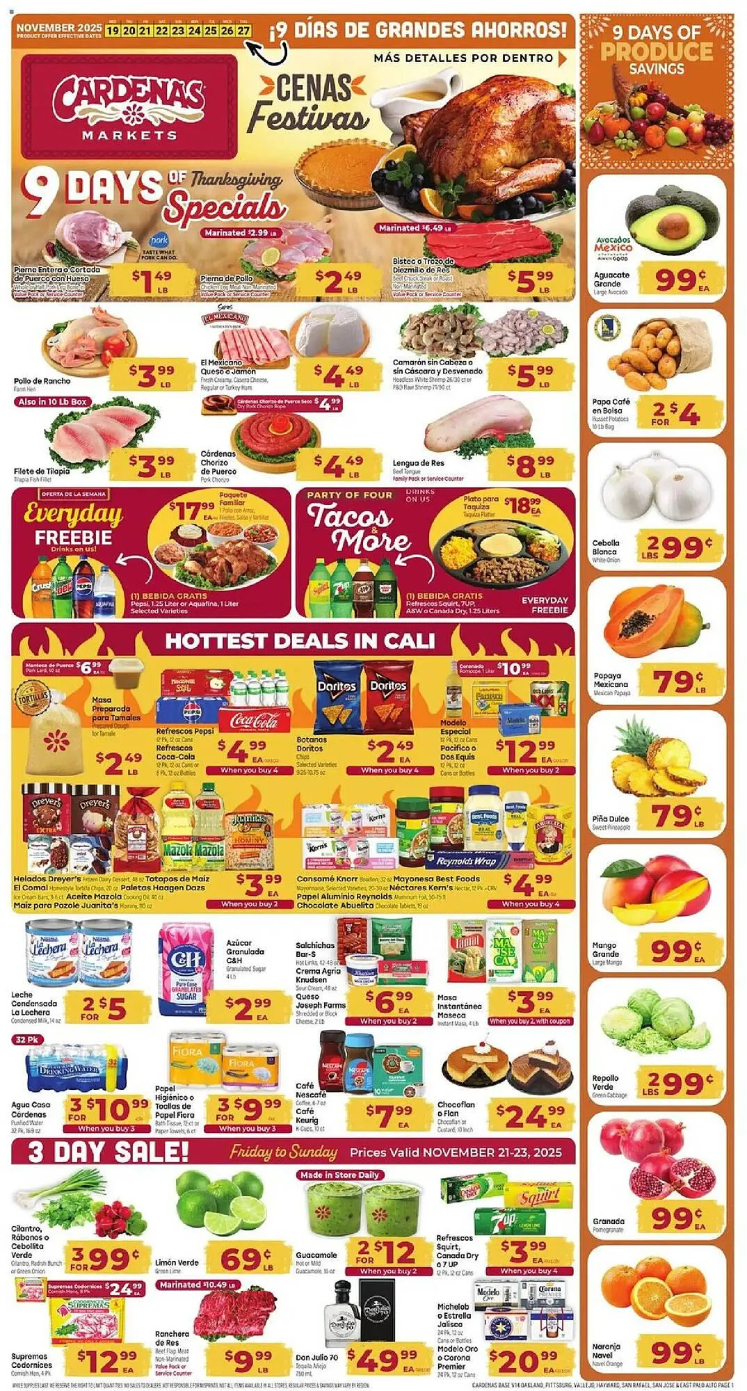 Weekly ad Cardenas weekly ad from November 19 to November 28 2025 - Page 1