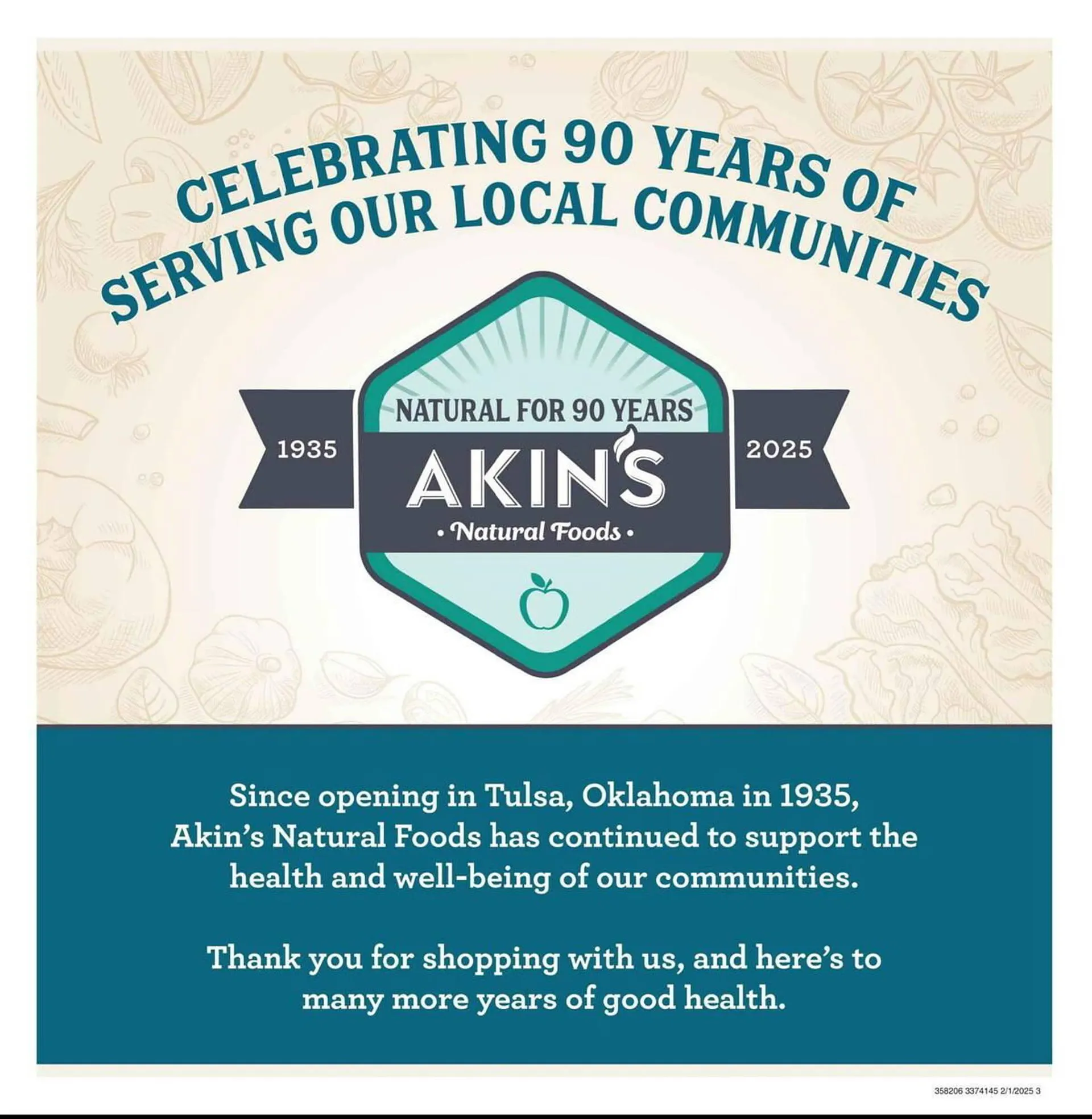 Weekly ad Akin's Natural Foods Weekly Ad from February 1 to February 28 2025 - Page 3