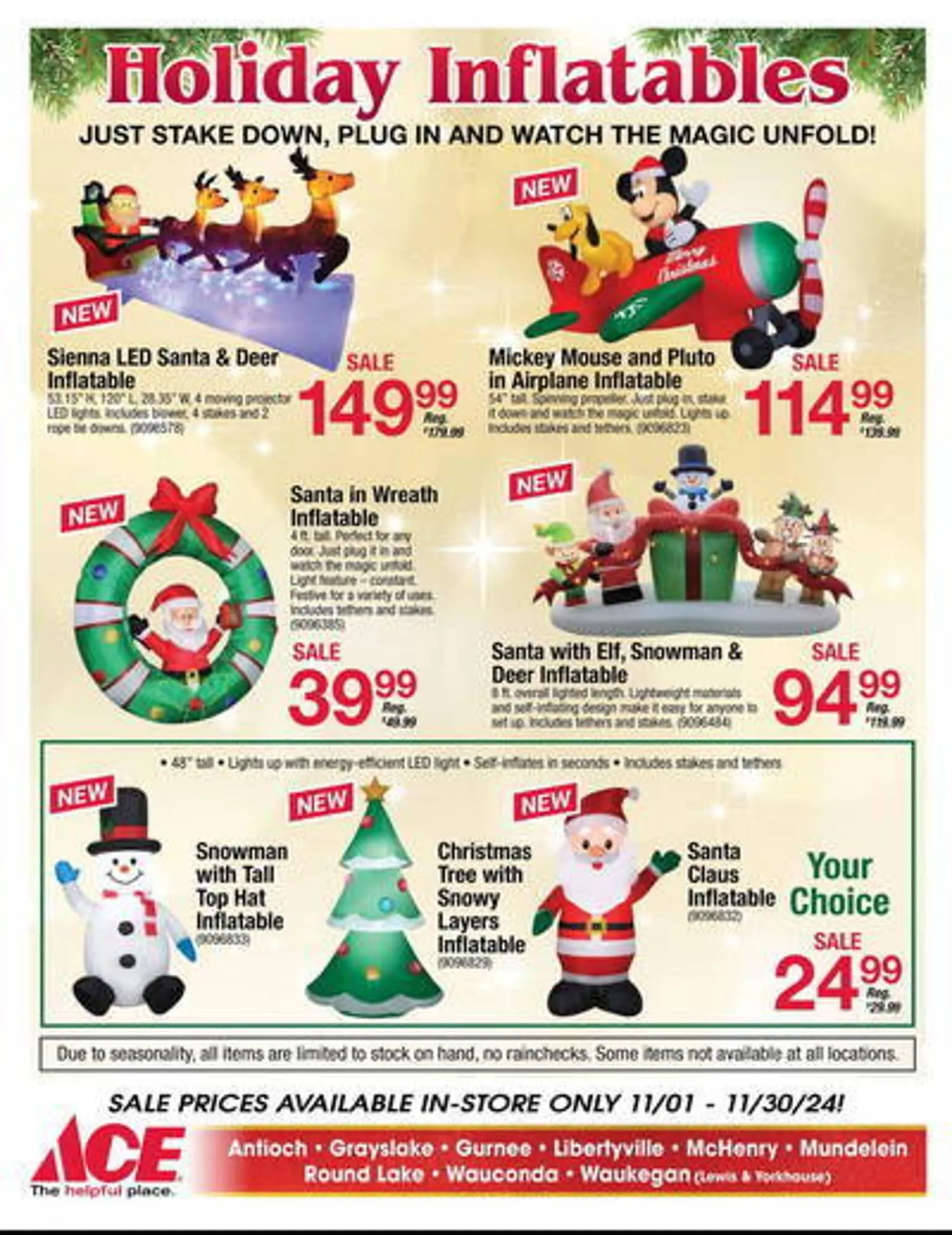 Weekly ad Ace Hardware Weekly Ad from November 1 to November 30 2024 - Page 13