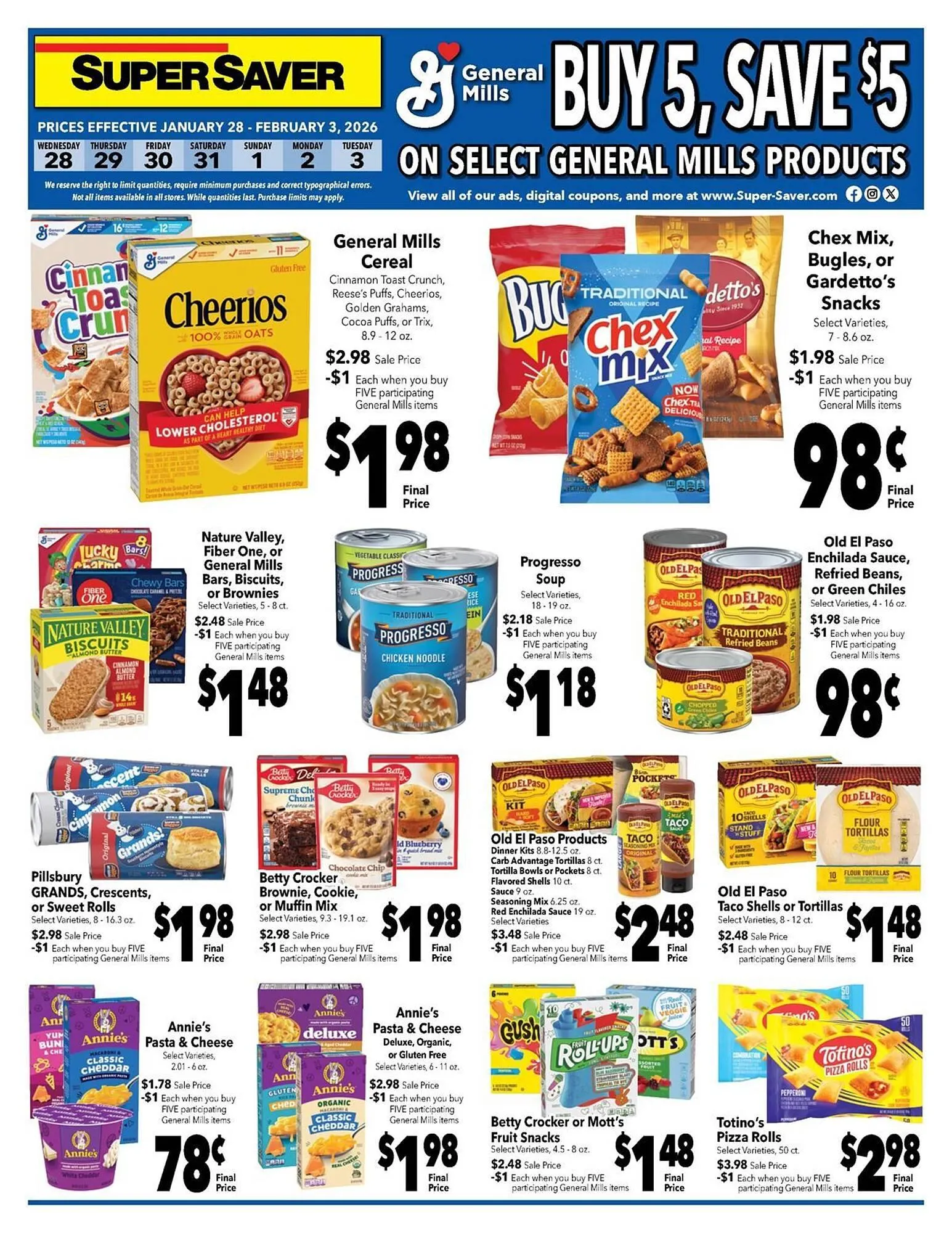 Super Saver weekly ad - 1