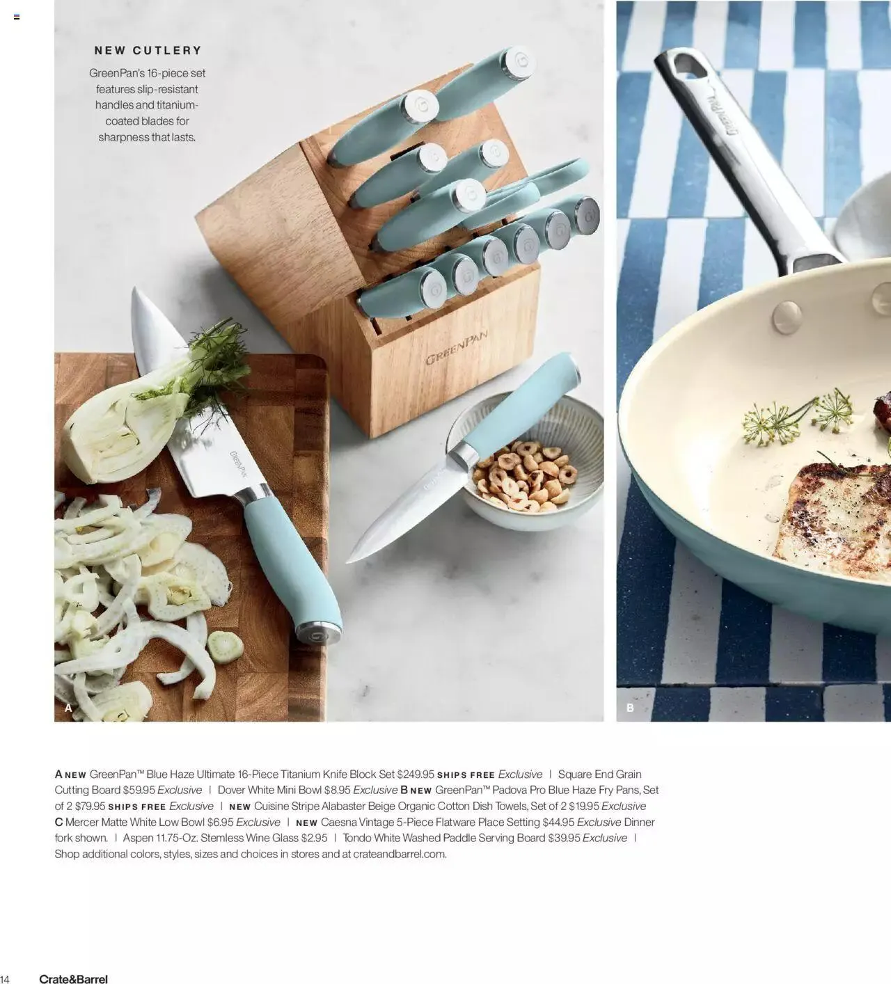 Weekly ad Crate & Barrel - Weekly Ad from April 7 to December 31 2024 - Page 14
