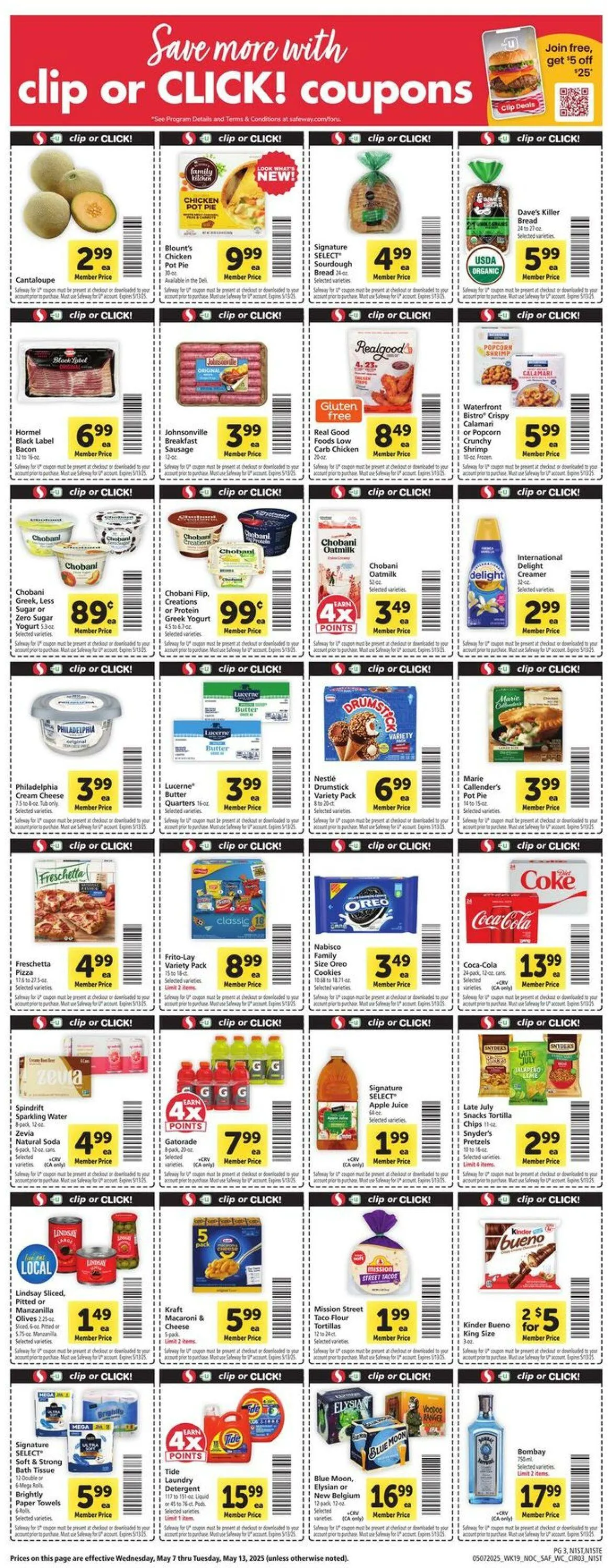 Weekly ad Safeway Current weekly ad from May 7 to May 13 2025 - Page 5