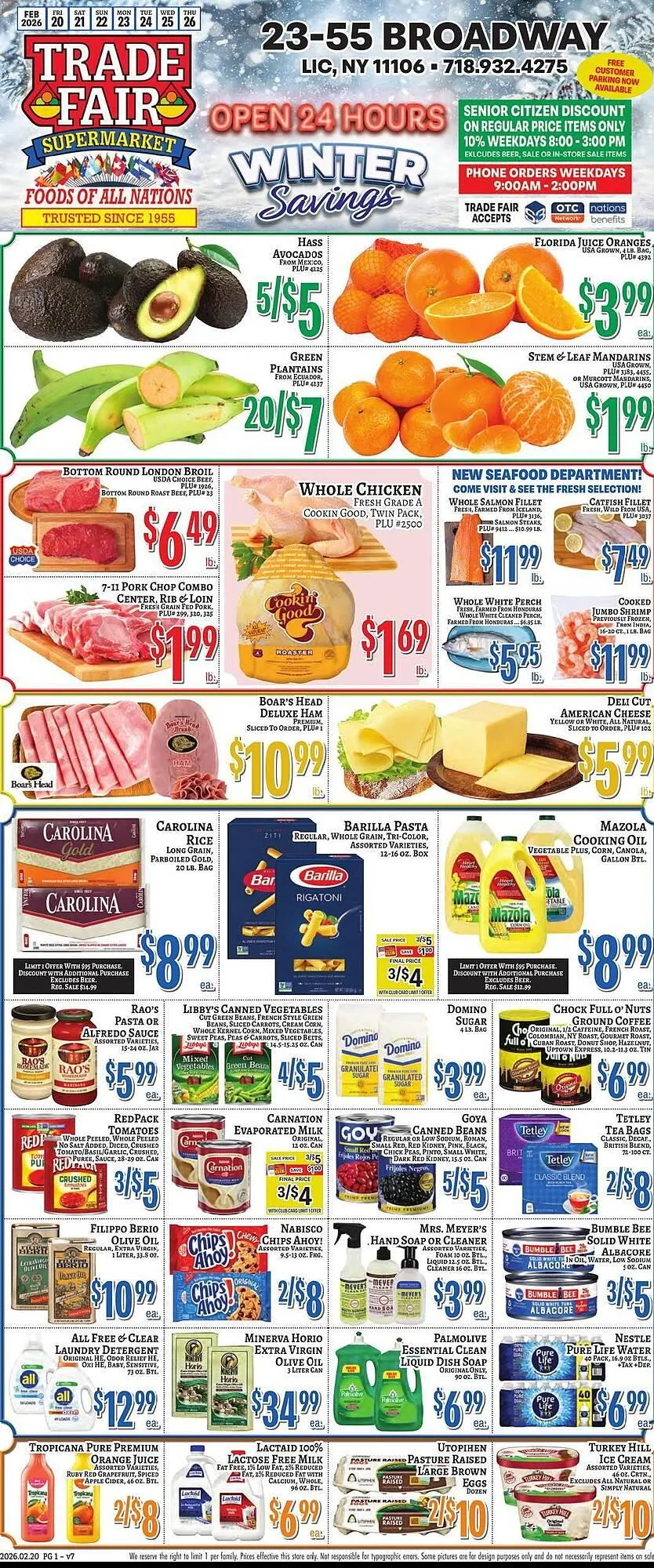 Weekly ad Trade Fair Supermarket weekly ad from February 20 to February 26 2026 - Page 1