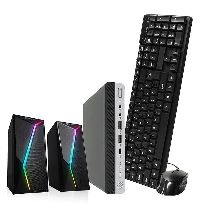 HP EliteDesk Refurbished Mini Computer,